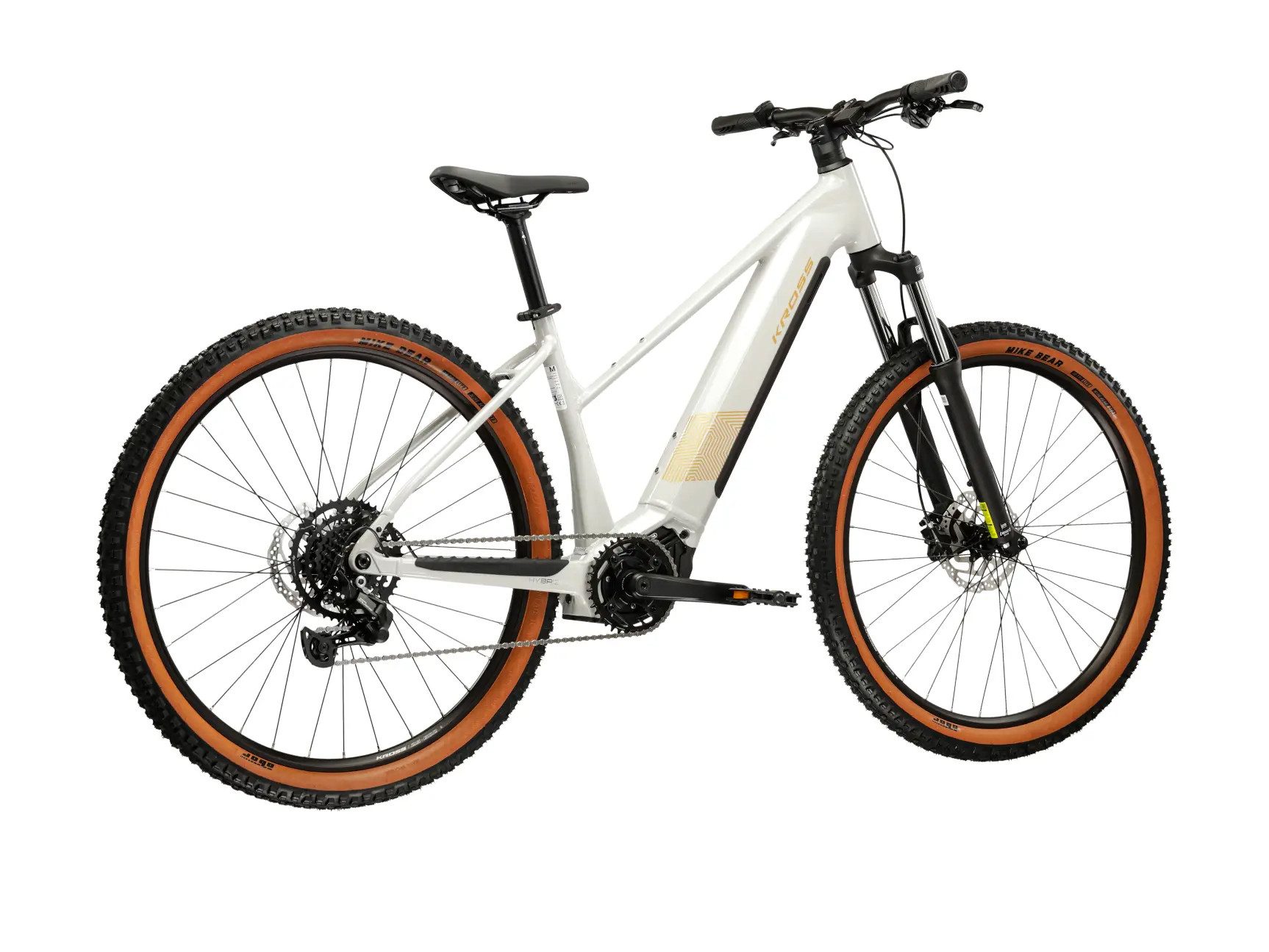 Kross E-Bike Mountainbike Influx Hybrid 1.0 20Ah/720Wh 29 Zoll grau 9 Gänge 2026, 9 Gang Shimano CUES U4000 Schaltwerk, Kettenschaltung, Mittelmotor, 720 Wh