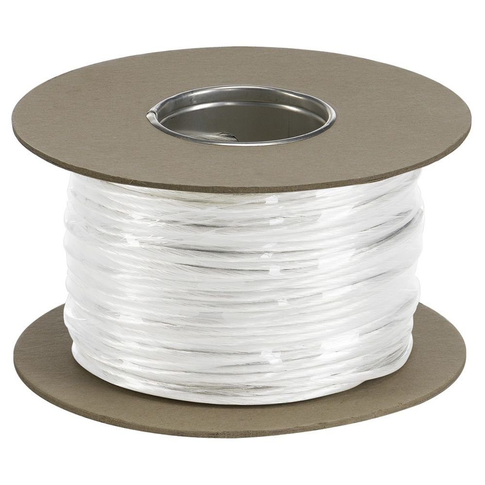 SLV Deckenleuchte Tenseo Seilsystem, Niedervolt-Seil, 4 mm², weiß, 100 m, keine Angabe, Leuchtmittel enthalten:, warmweiss, Seilsystem