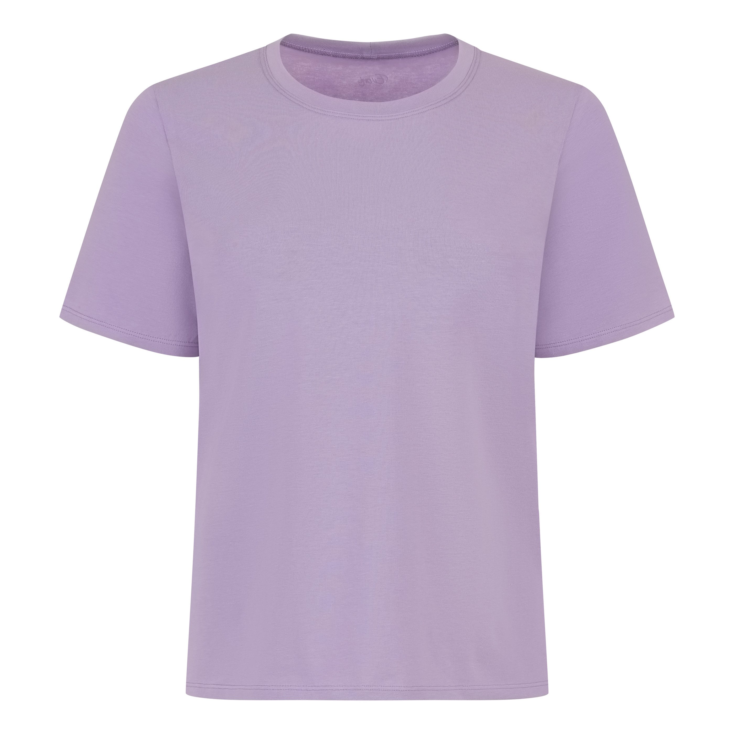 Evoni T-Shirt Damen Kurzarmshirt aus weichem Baumwollstoff