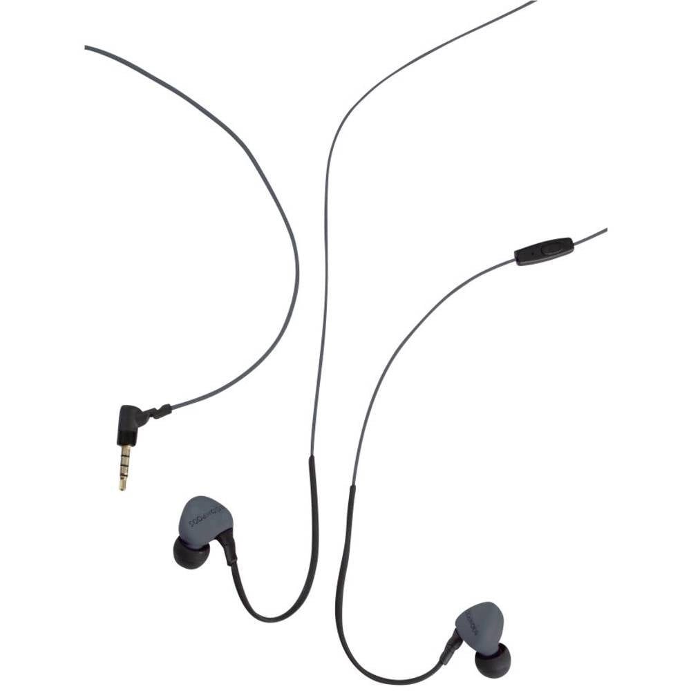 Boompods In Ear Kopfhörer (Headset, Schweißresistent) Kopfhörer Lautstärkeregelung