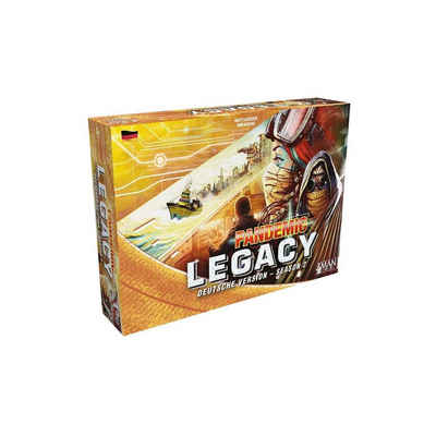 Asmodee Spiel, Familienspiel ZMND0002 - Pandemic Legacy - Season 2 GELB, ab 14 Jahren..., Strategiespiel