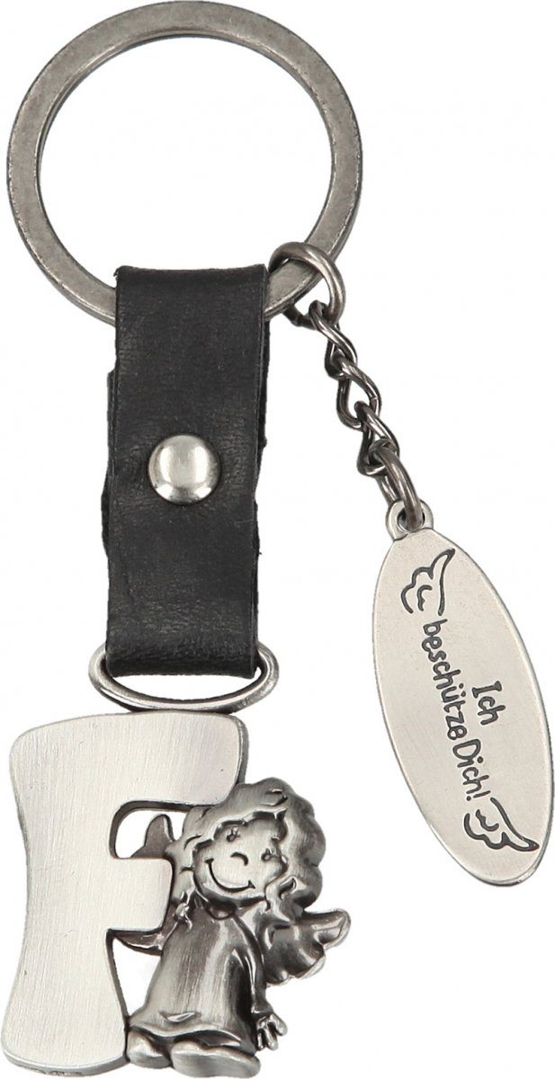 Schlüsselanhänger Mit Buchstabe L Und Strasssteinen – Silberfarben, Ca. 2,5–3,5 Cm