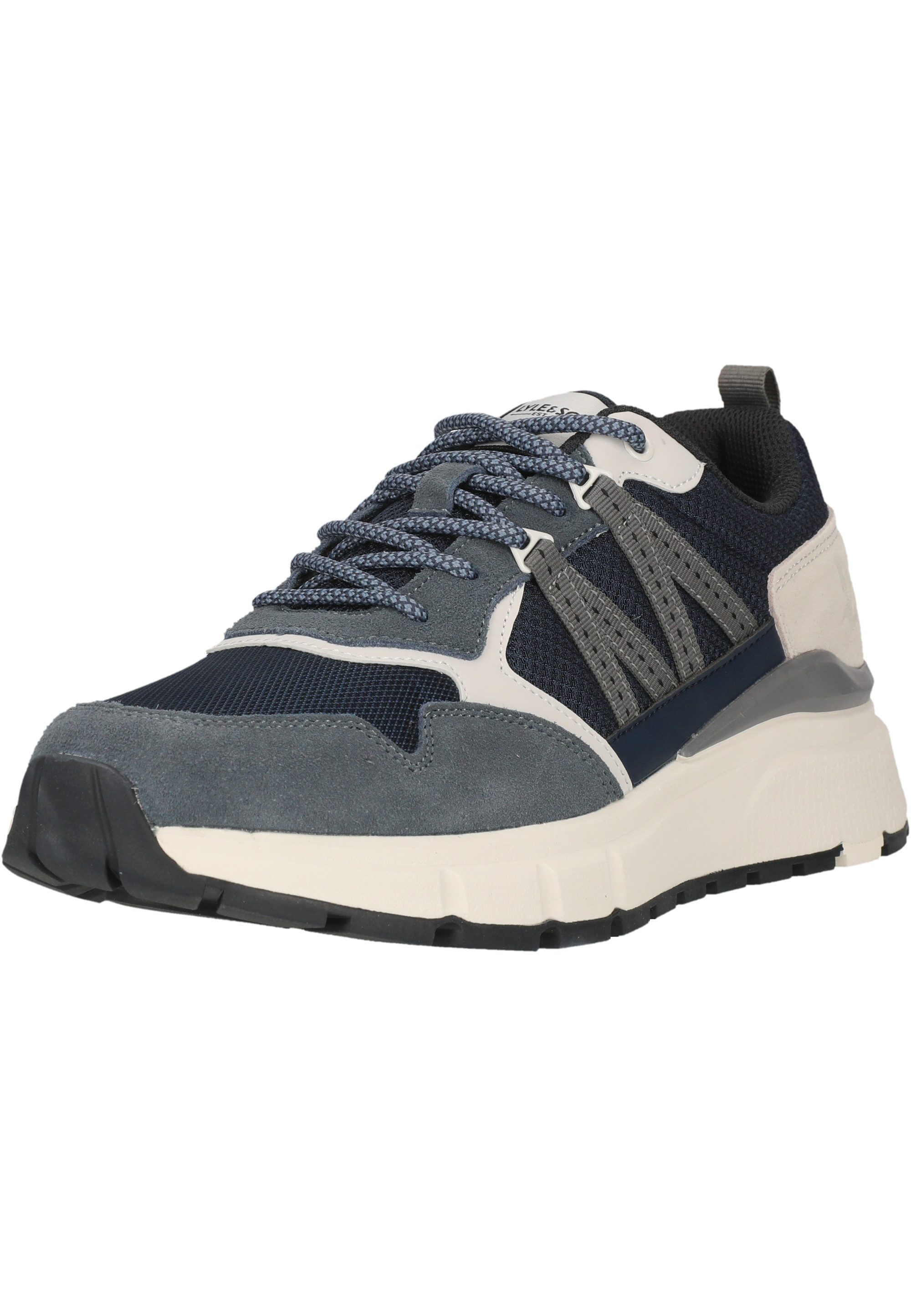 Lyle & Scott Lennox Sneaker mit gedämpfter Zwischensohle und Logo-Details
