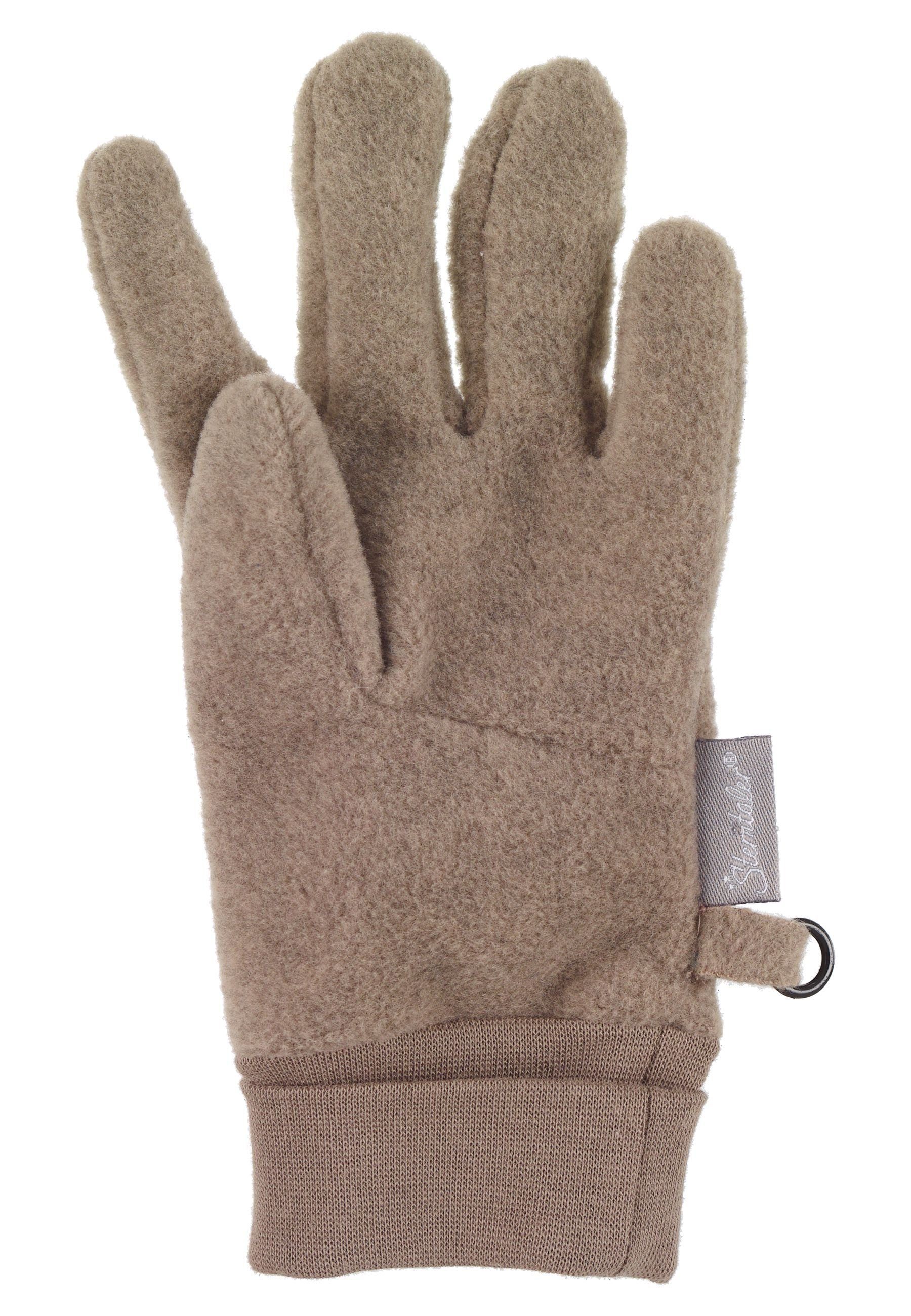 Sterntaler® Fleecehandschuhe Fingerhandschuhe uni (1-St) aus Mircofleece und elastischem Bündchen – Bild 3 von 4