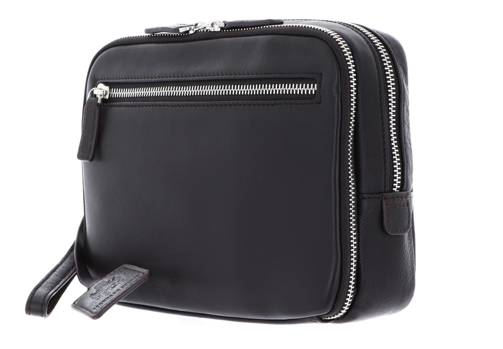 Leonhard Heyden Handgelenktasche Mens Clutch, aus echtem Leder günstig online kaufen