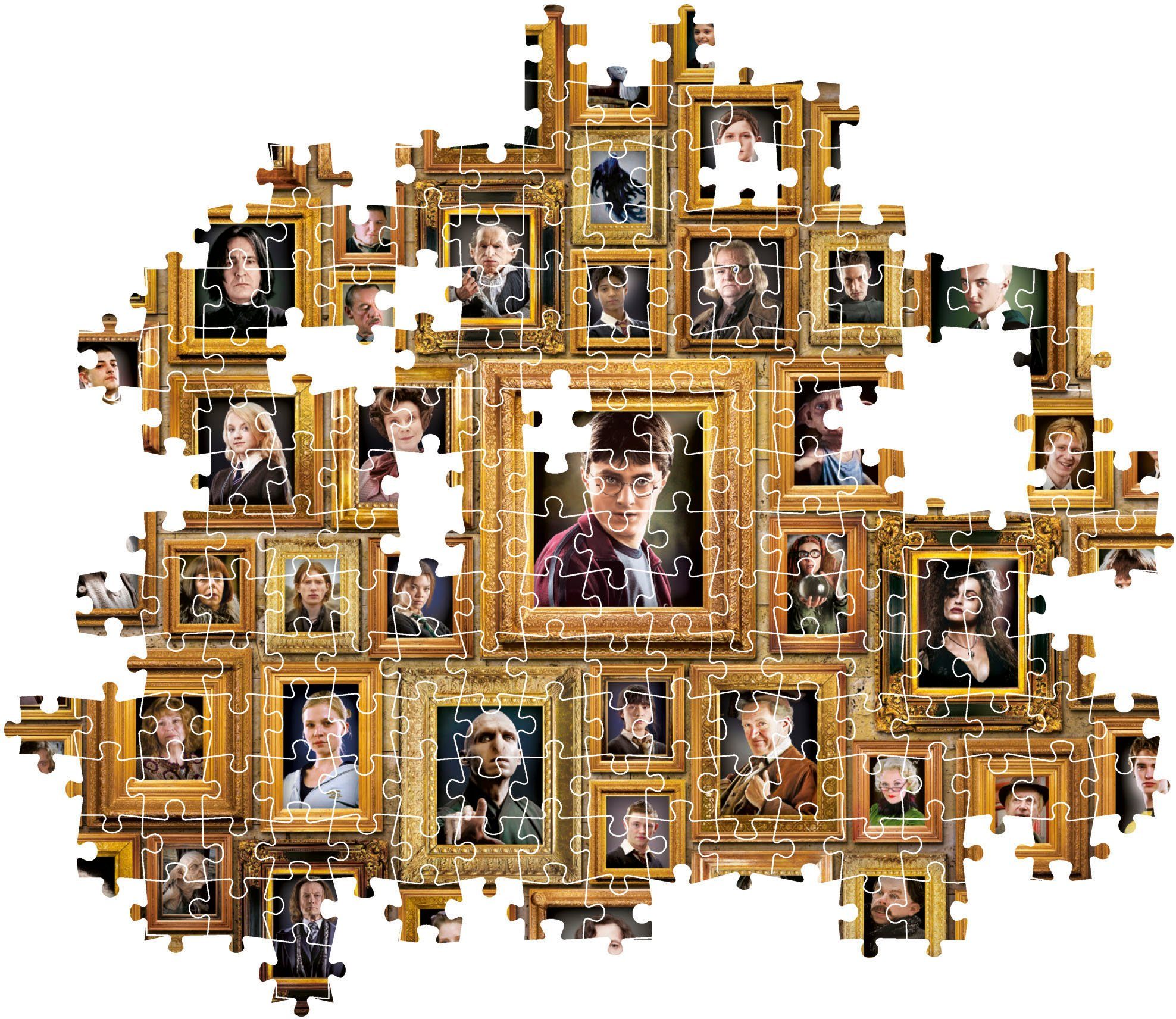 Clementoni® Puzzle Impossible, Harry Potter Compact, mit neuer Compact Box, günstig online kaufen