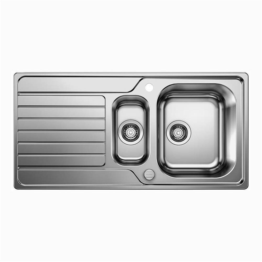 Blanco Edelstahlspüle DINAS 6S Edelstahl Bürstfinish, 100/50 cm