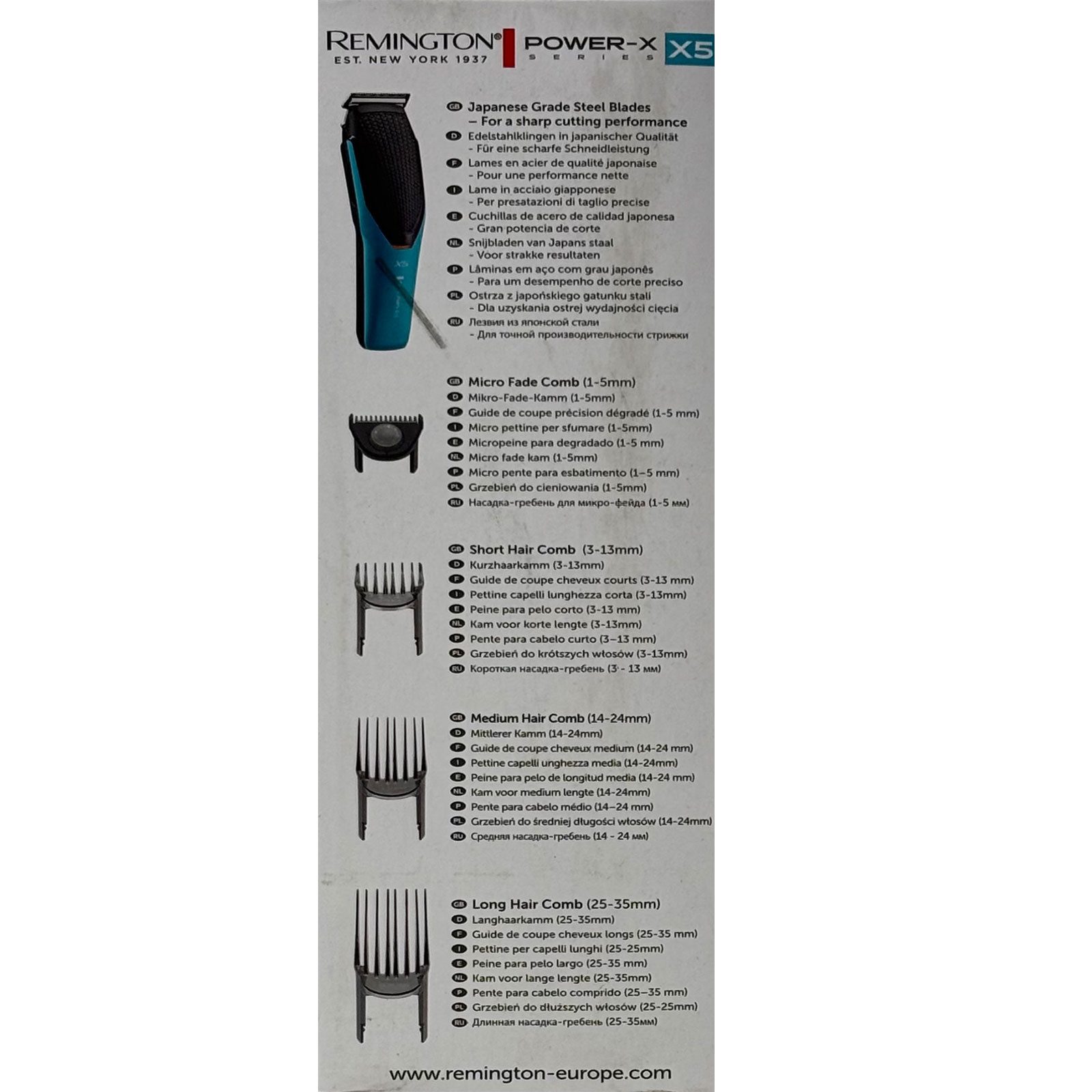 Remington Haarschneider HC5000 Power-X Series X5, Comfort Glide – Bild 3 von 4