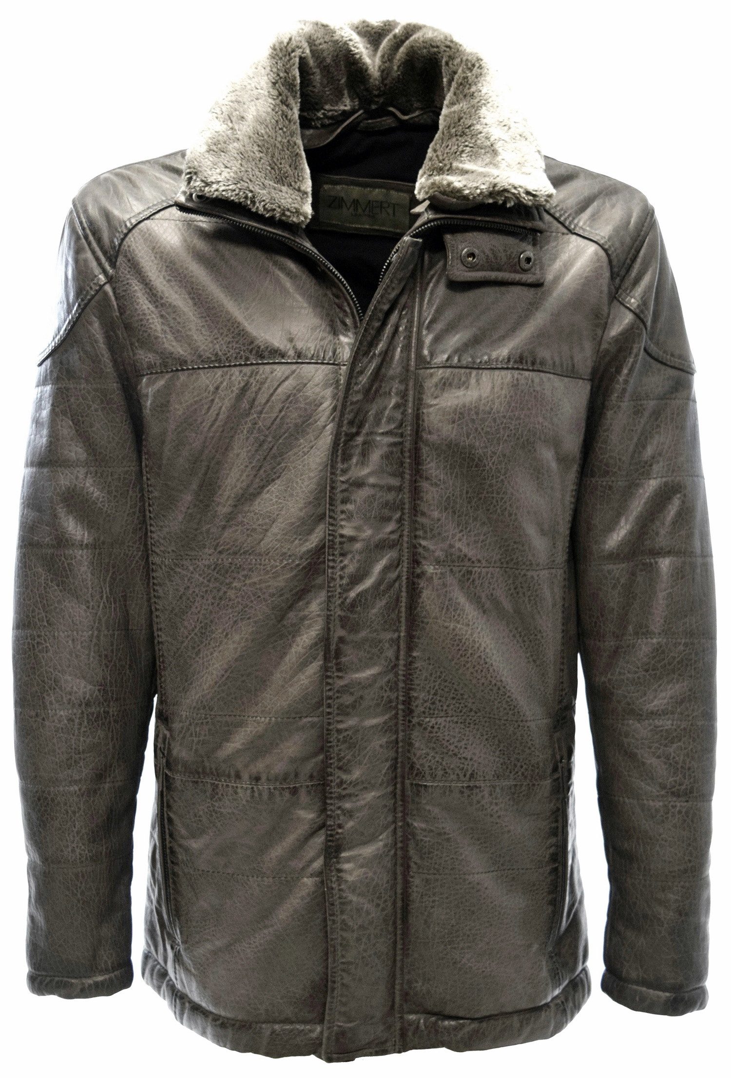 Zimmert Leather Lederjacke Side Weiches Leder, günstig online kaufen