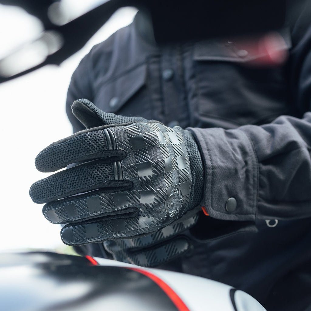 Merlin Motorradhandschuhe Barrett Mesh D3O Motorrad Handschuhe – Bild 5 von 5