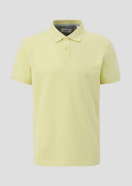 s.Oliver Kurzarmshirt Poloshirt aus reiner Baumwolle