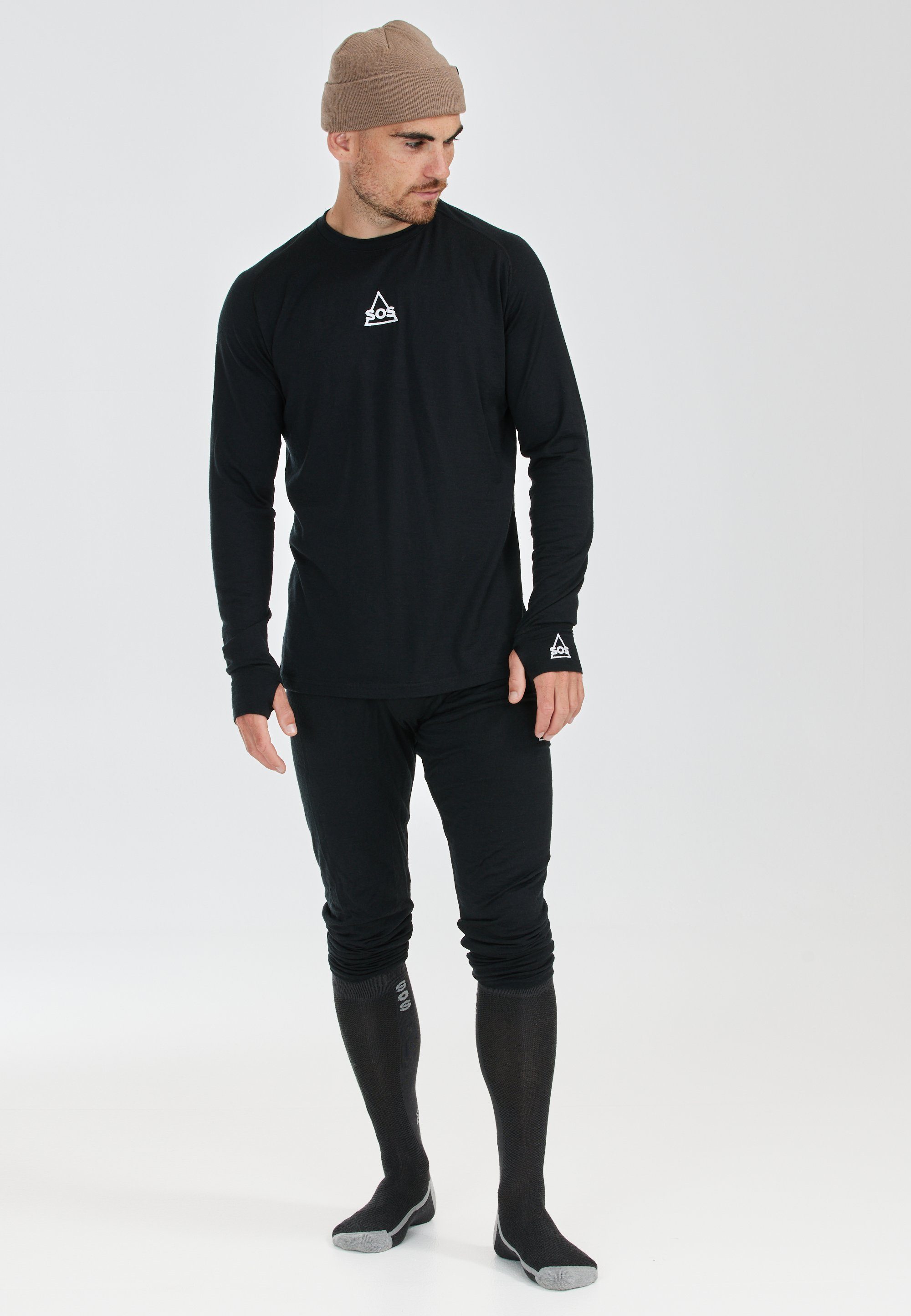 SOS Thermohose Nuuk (1-tlg) aus mulesingfreier Merinowolle