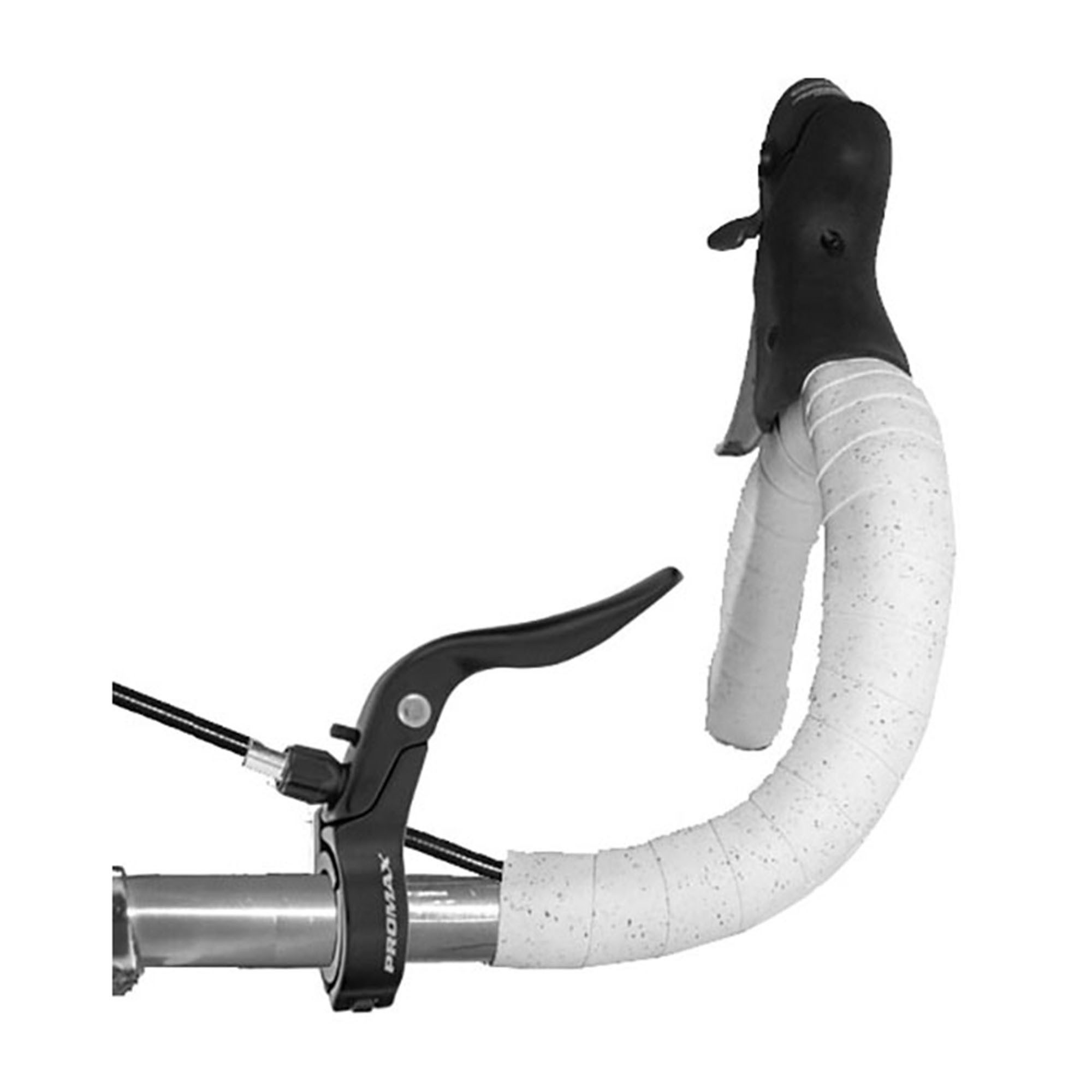 Promax Bremsgriff Zusatzbremshebel (2-St), Rennrad Bremshebel FahrradRennradbremshebel Aluminium