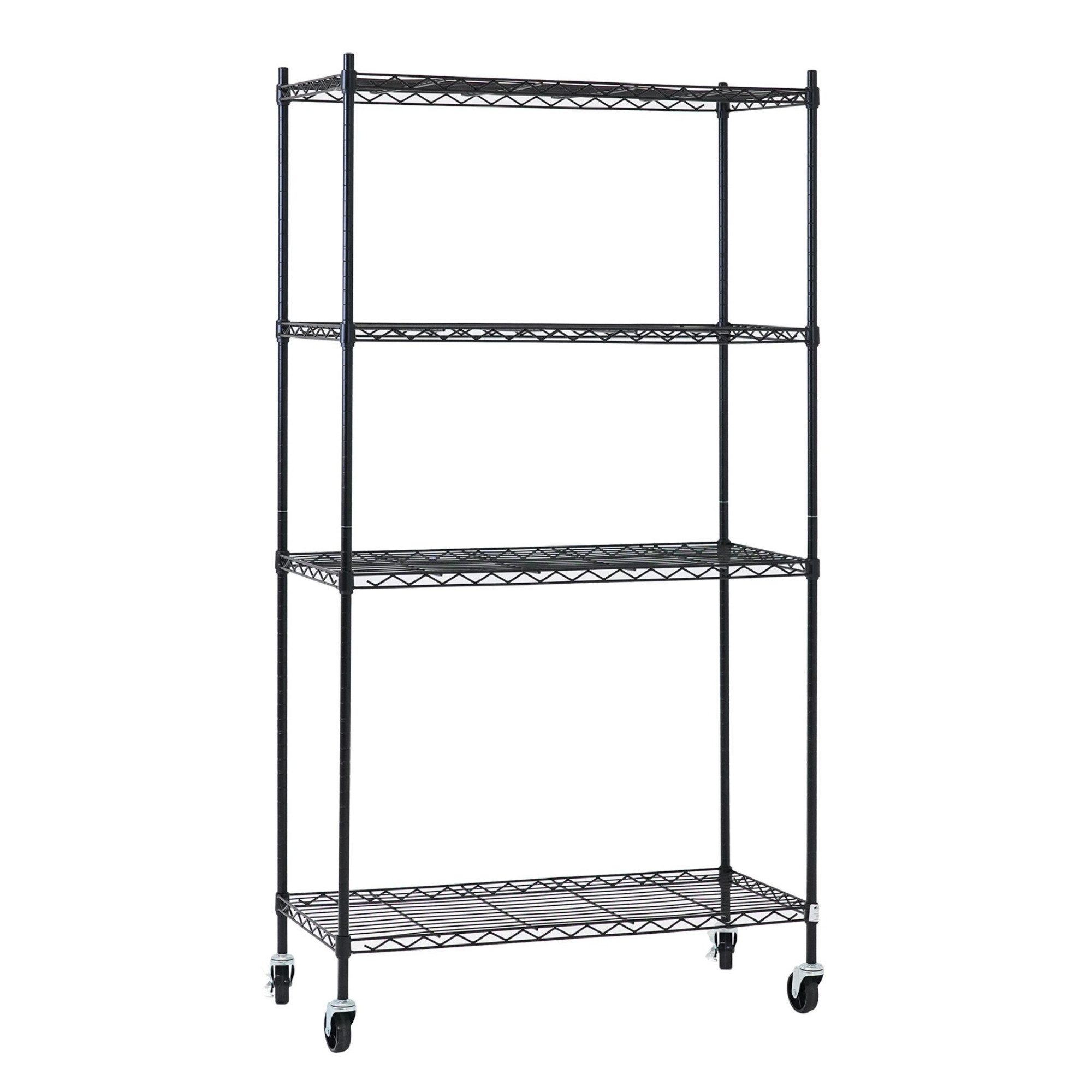 PROREGAL® Standregal Gitterregal HADES mit Rollen