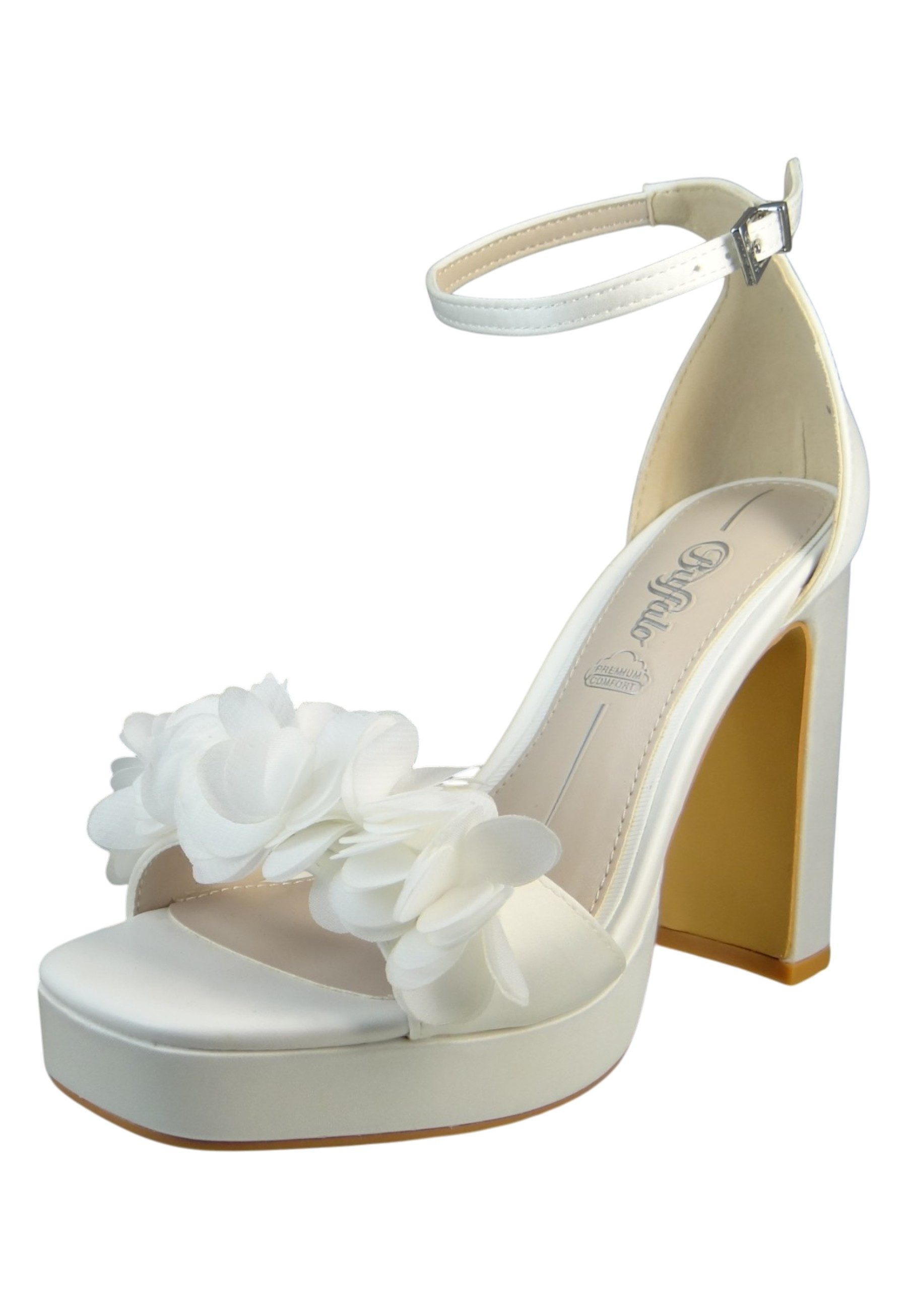 Buffalo 1291687 Devine Rose Ivory Sandale