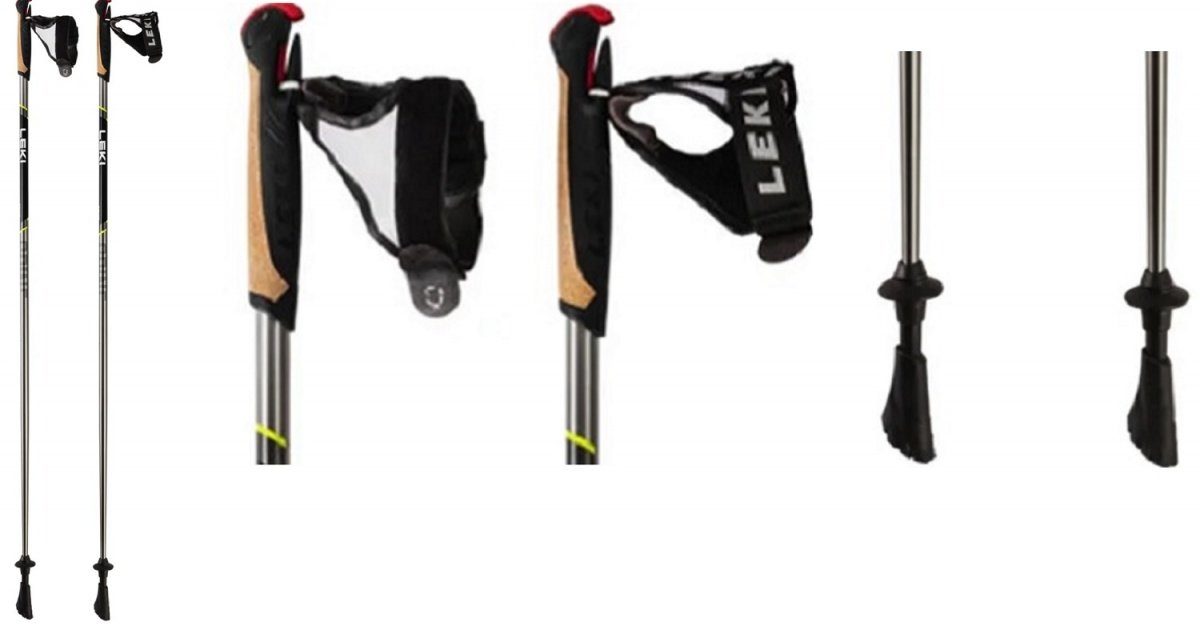 Nordic-Walking-Stöcke Leki Spine Shark Nordic Walking Stöcke 1 Paar 65225181