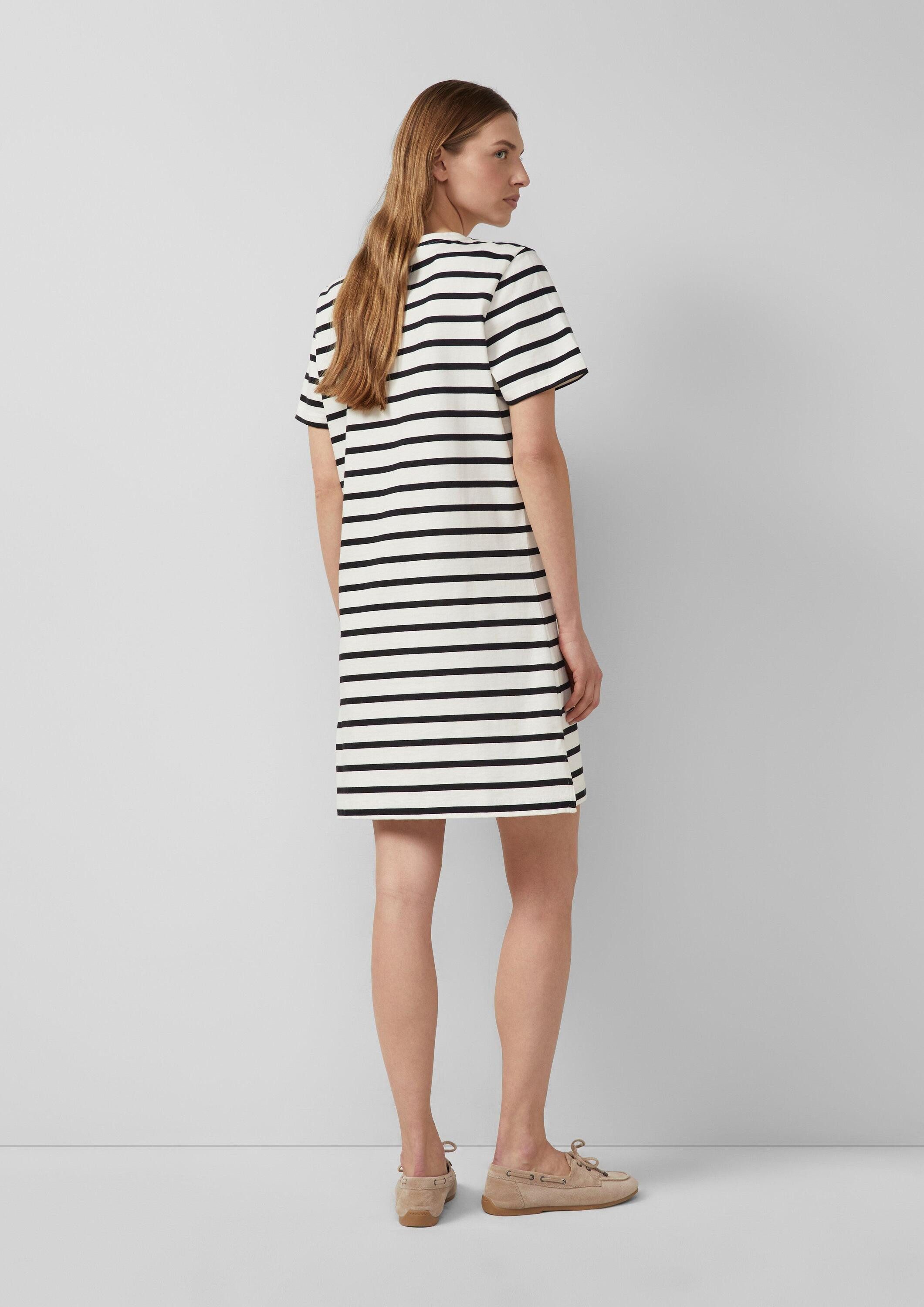 s.Oliver Midikleid Kleid Jersey-Kleid mit seitlichen Schlitzen