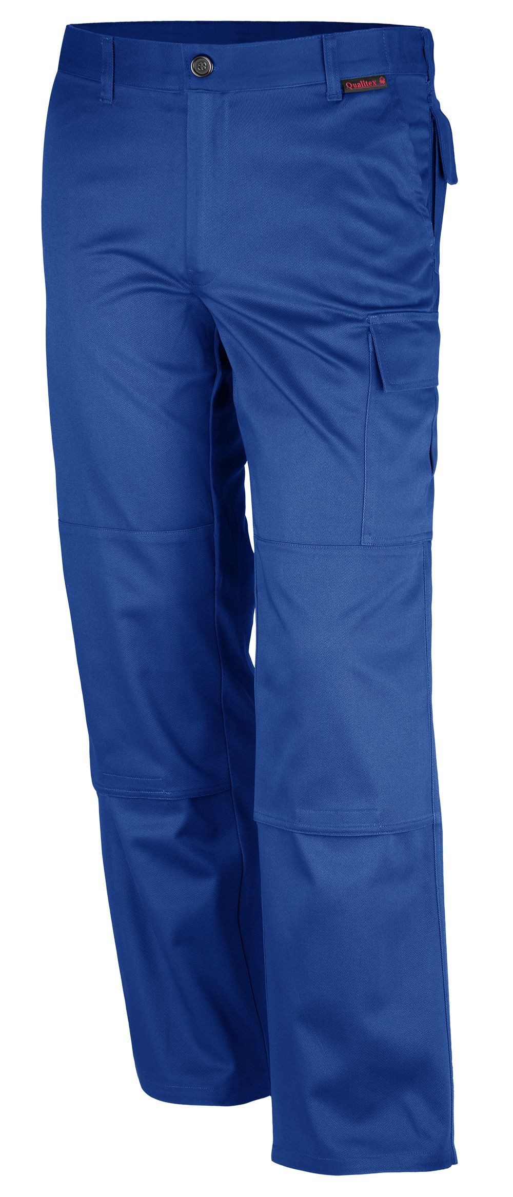 Qualitex Workwear Arbeitsbundhose comfortable Arbeitshose - faserverstätkte Werkstatthose aus MG 300 g (1-tlg) komfortable Bundhose mit 9 Taschen - Strapazierfähig - Pflegeleicht