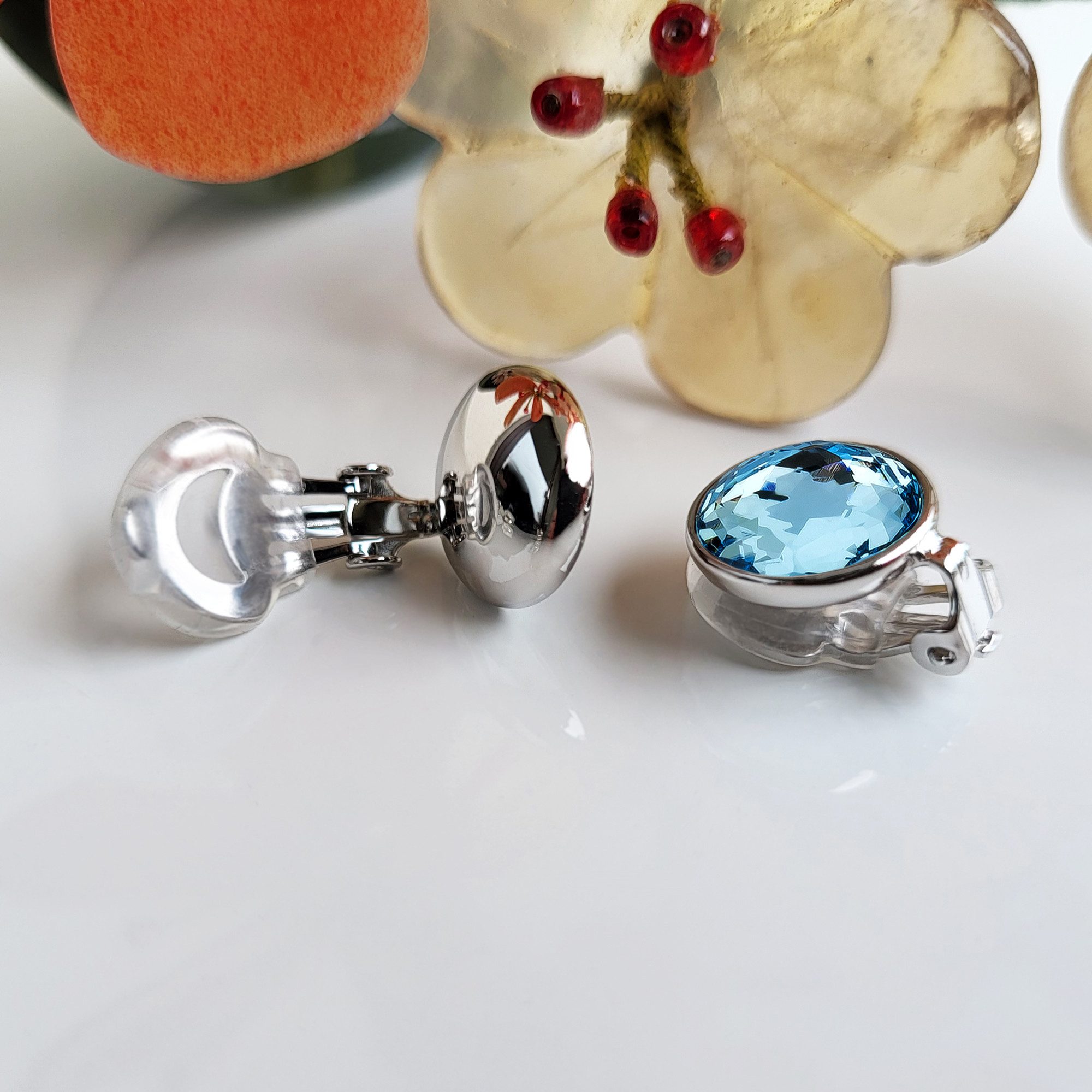 Schöner-SD Paar Ohrclips Clip Ohrringe runde günstig online kaufen