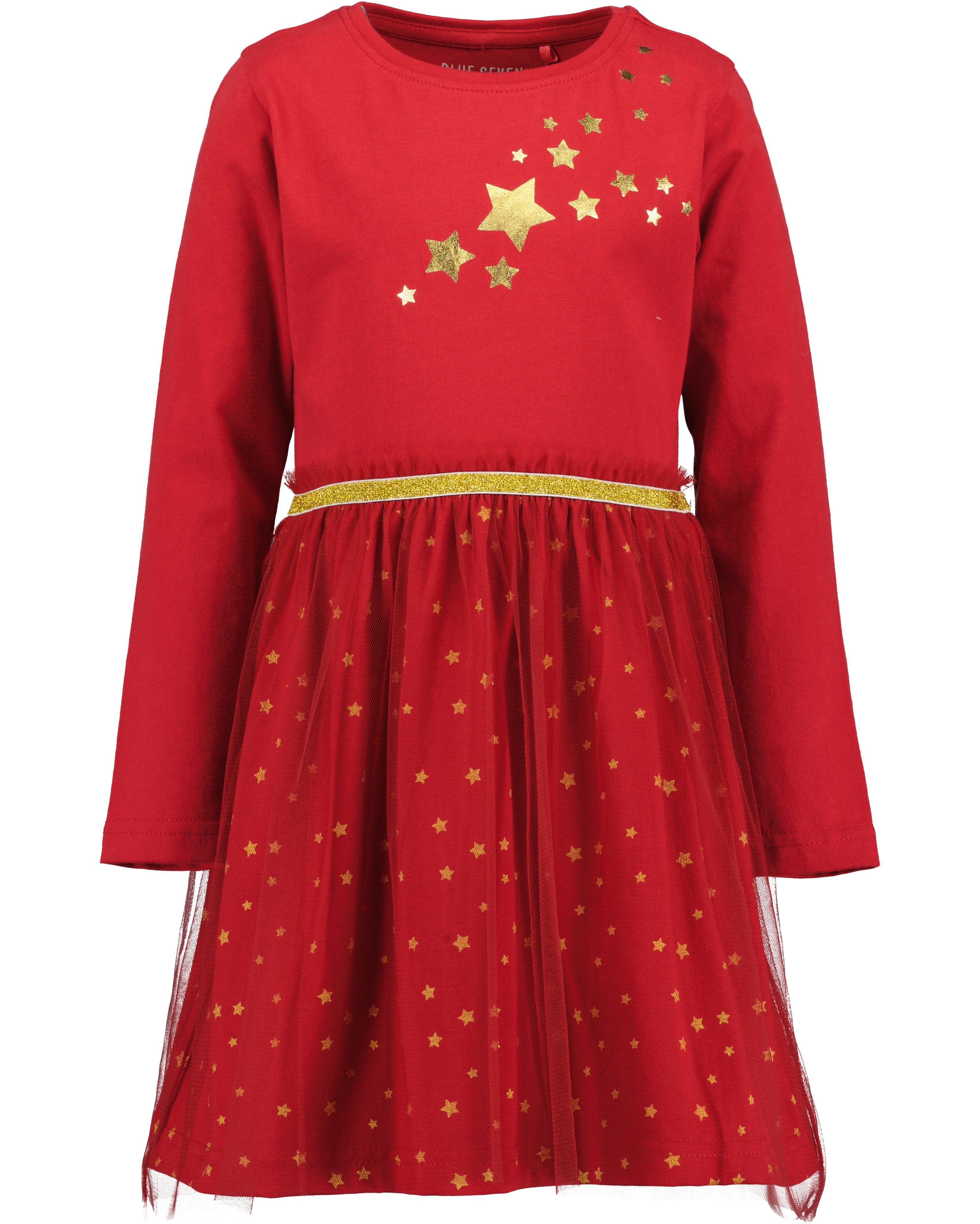 Blue Seven Jerseykleid mit Tüll-Überrock und tollen Glitzerdetails