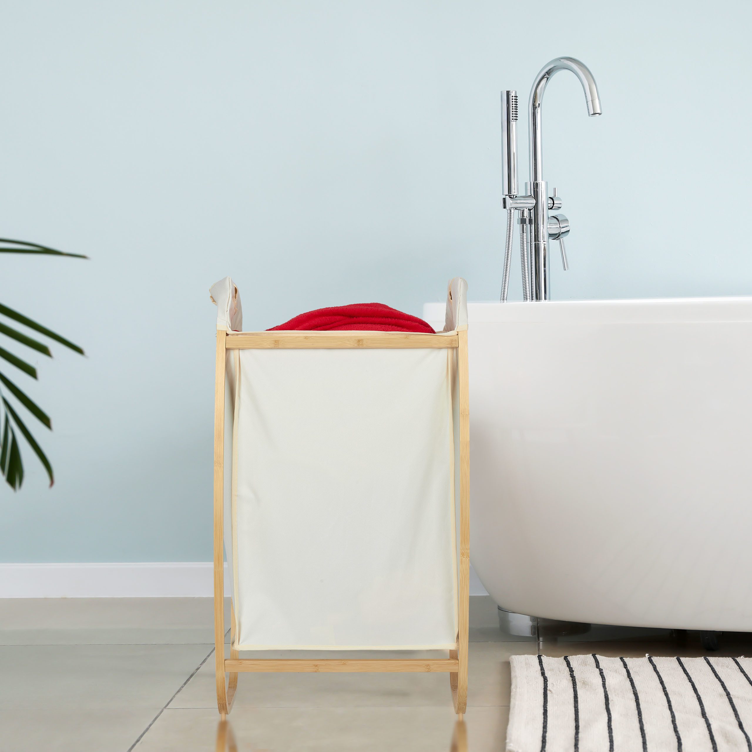 relaxdays Wäschekorb Bambus günstig online kaufen