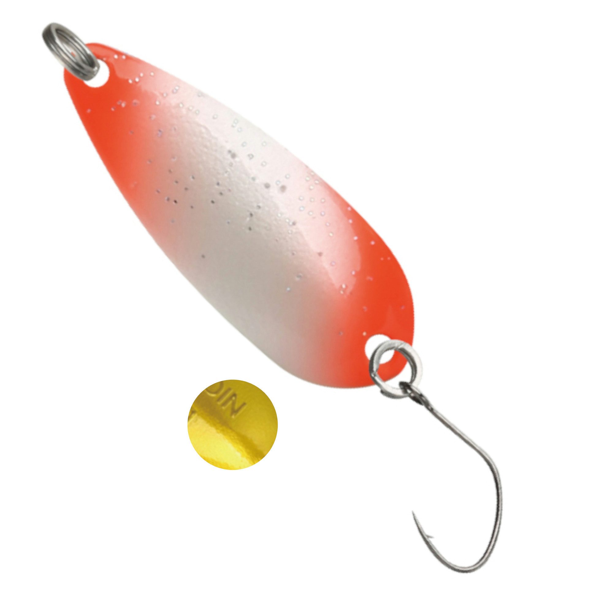 Paladin Kunstköder Apollo 4,8g orange-weiß/gold