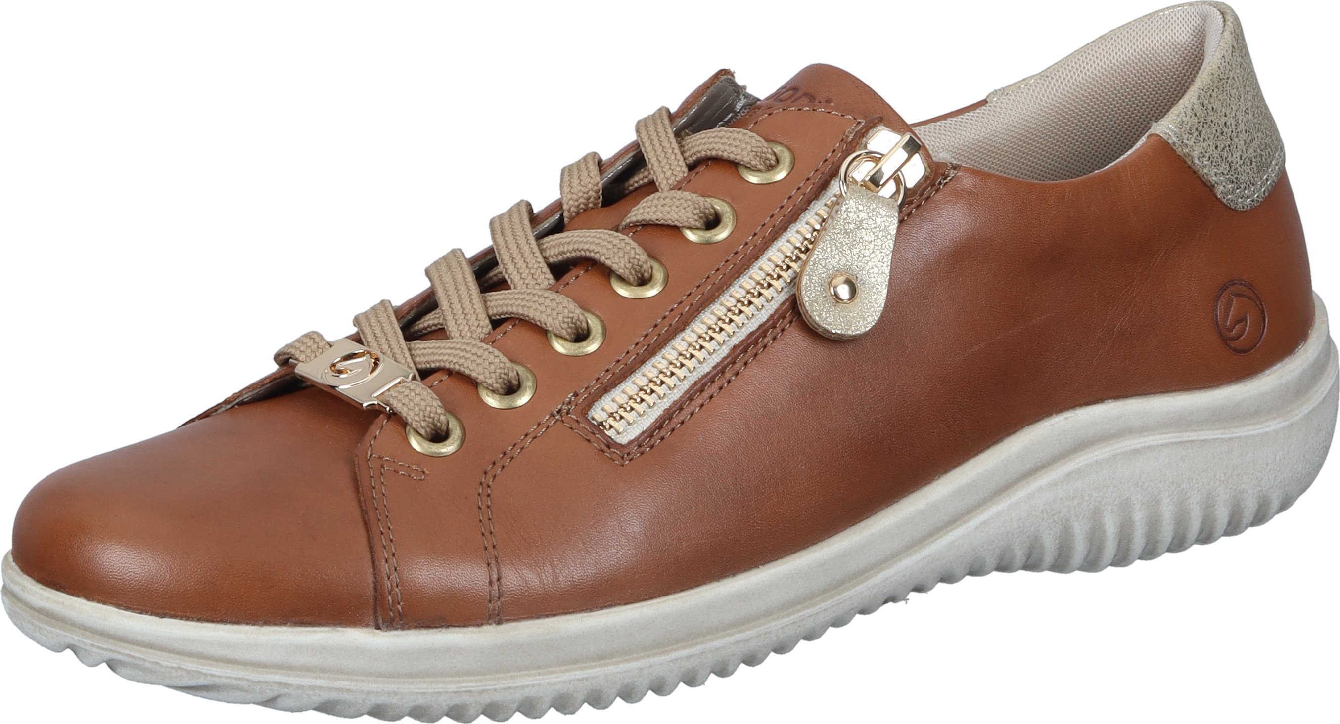 Remonte Schnürer Schnürschuh aus echtem Leder