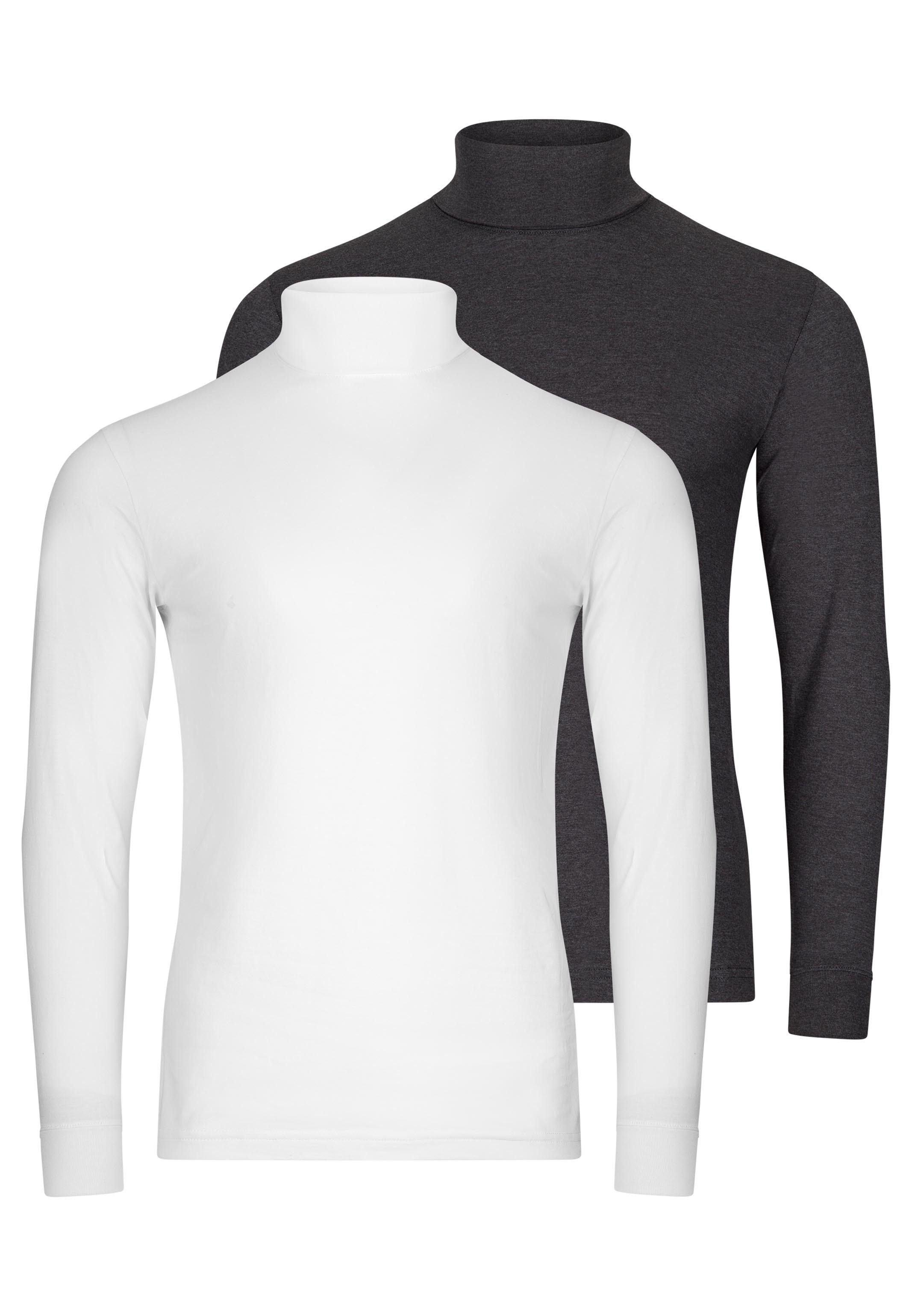 Langarmshirt 2er Pack Basic