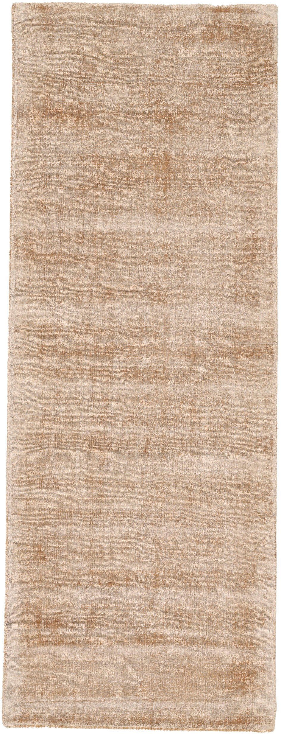 Teppich Ava Viskoseteppich, carpetfine, rechteckig, Höhe: 13 mm, Seidenoptik, leichter Glanz, auch als Läufer erhältlich