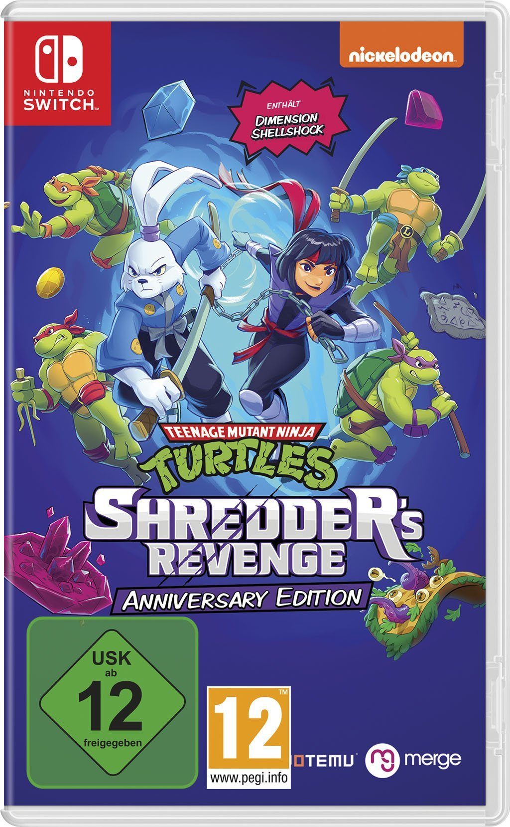 TMNT Shredder's Revenge Anniv Nintendo Switch