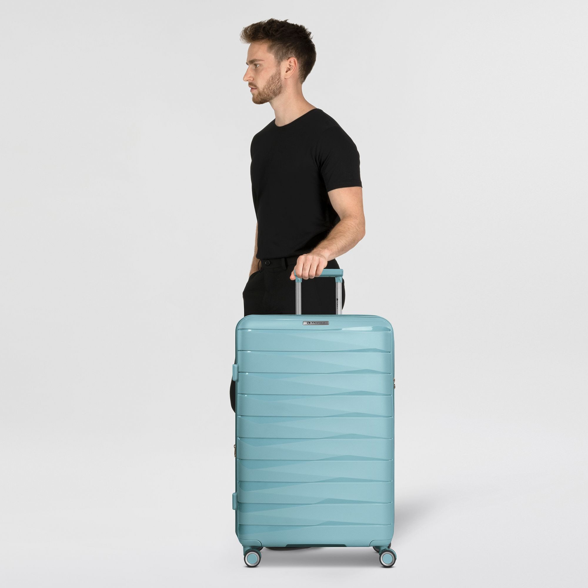 Franky Hartschalen-Trolley London, 4 Rollen, Polypropylen