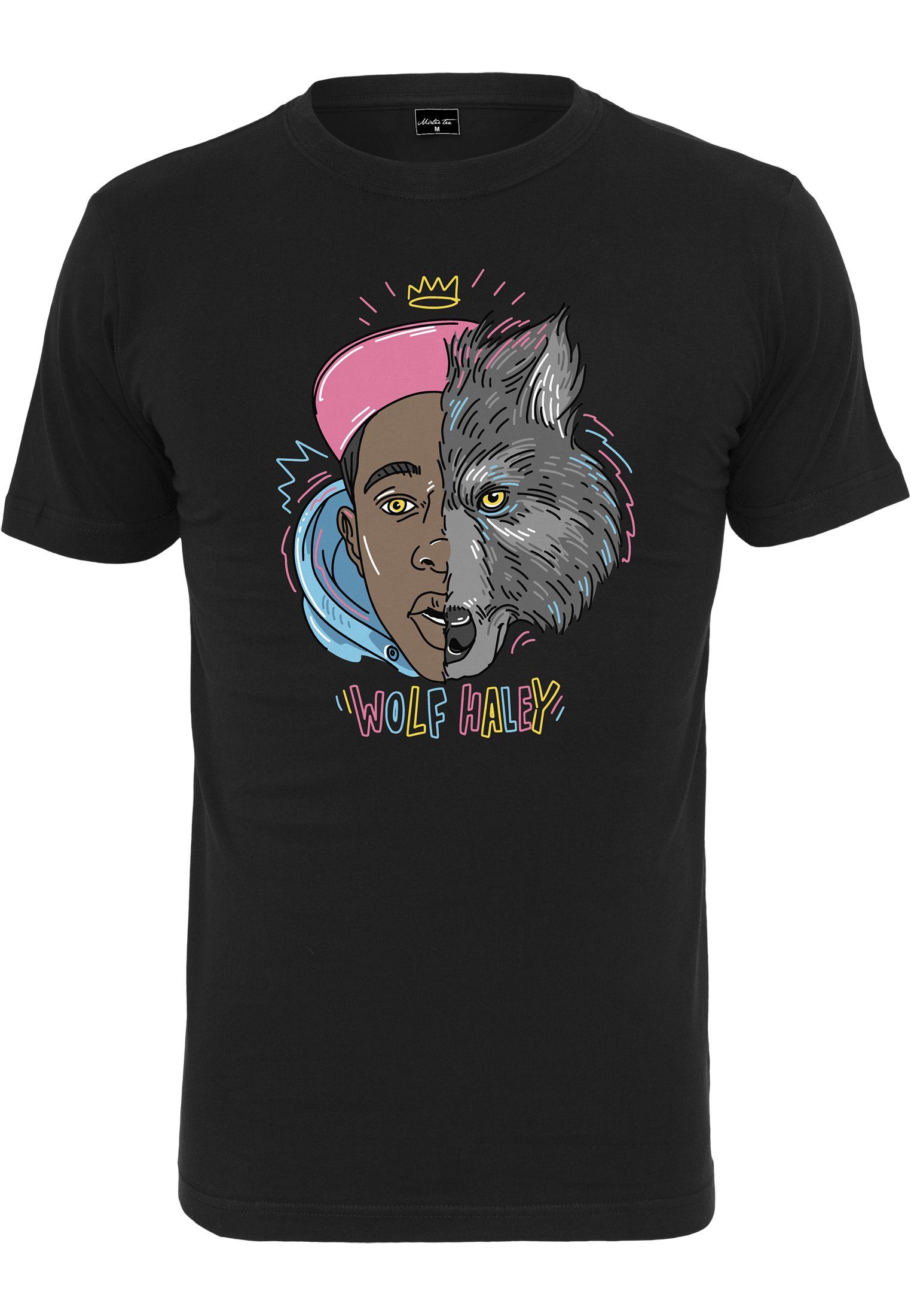 Tee Herren (1-tlg) Wolf T-Shirt Tyler MisterTee