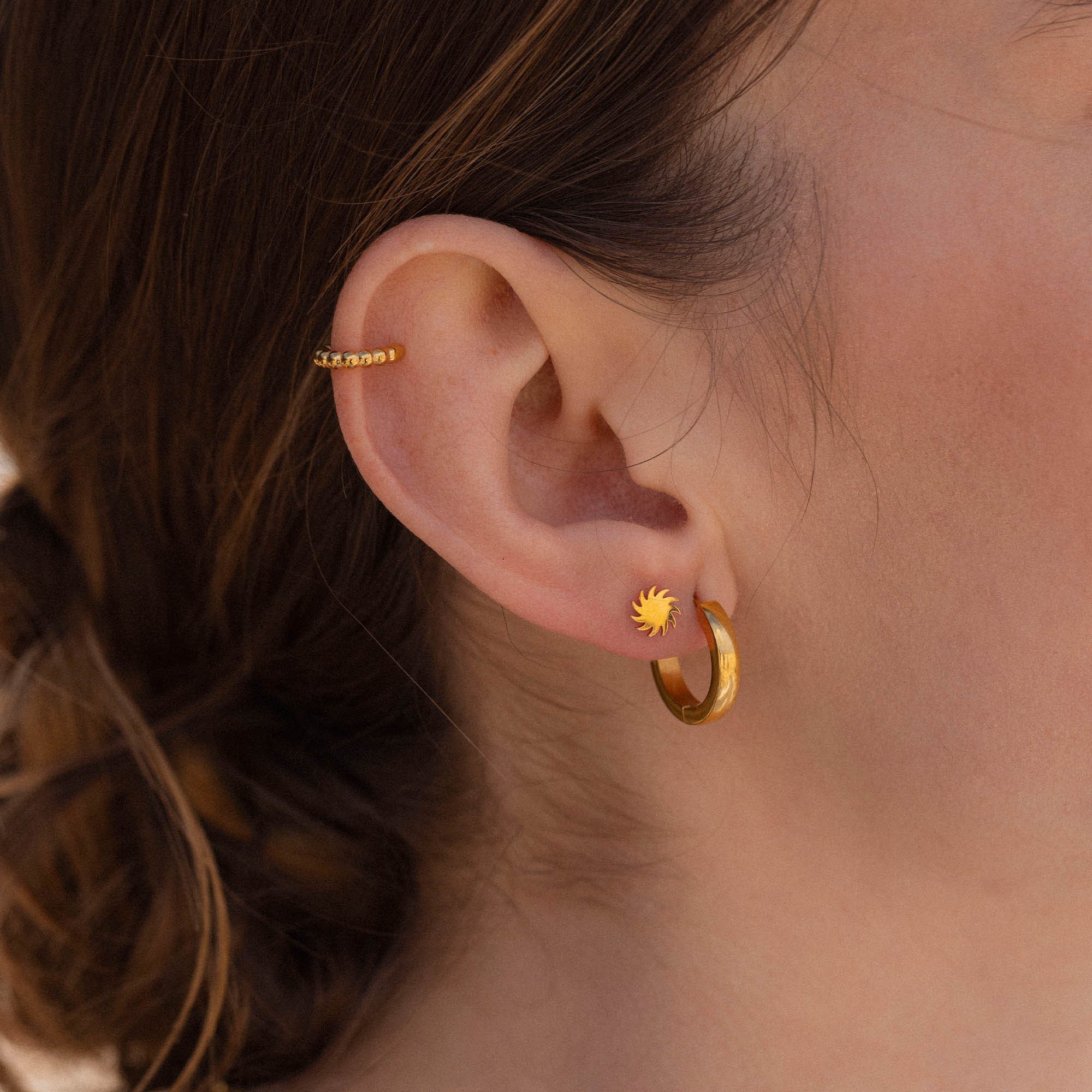 Purelei Single-Creole Schmuck Geschenk Piercing Spherical, günstig online kaufen