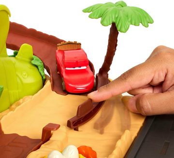 Mattel® Spielwelt Disney Pixar Cars, Dinosaurier-Spielplatz, inkl. Lightning McQueen, Cars On The Road