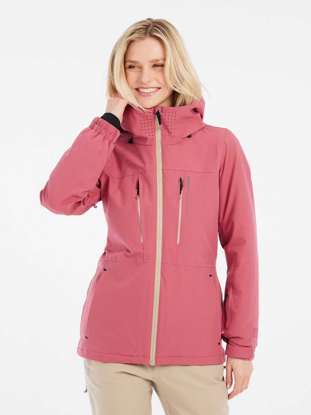 Protest Anorak PRTBEVERLY snowjacket Rose Dust