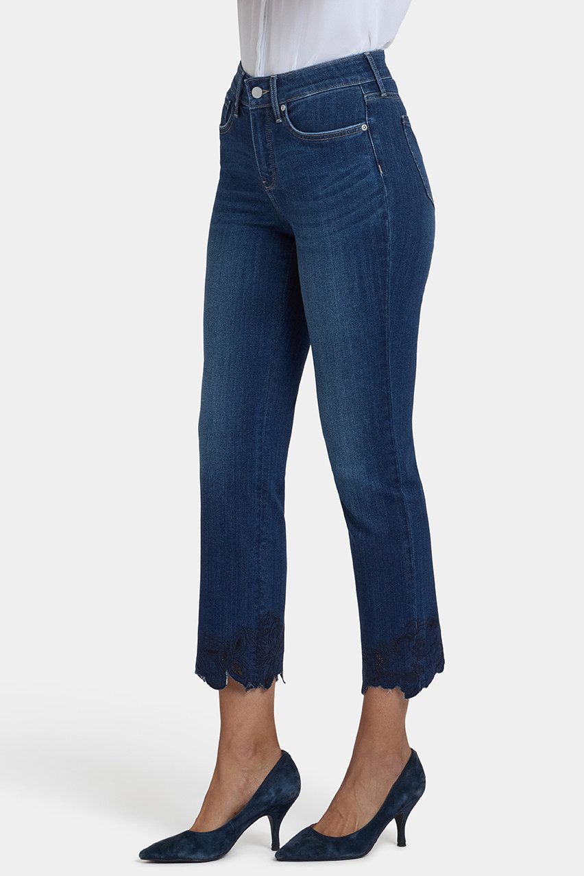 NYDJ Straight-Jeans Marilyn Straight Ankle Jeans in Sure Stretch® Denim