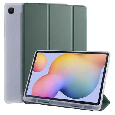 König Design Tablet-Hülle Samsung Galaxy Tab S6 Lite, Samsung Galaxy Tab S6 Lite Schutzhülle Tablet-Hülle Grün