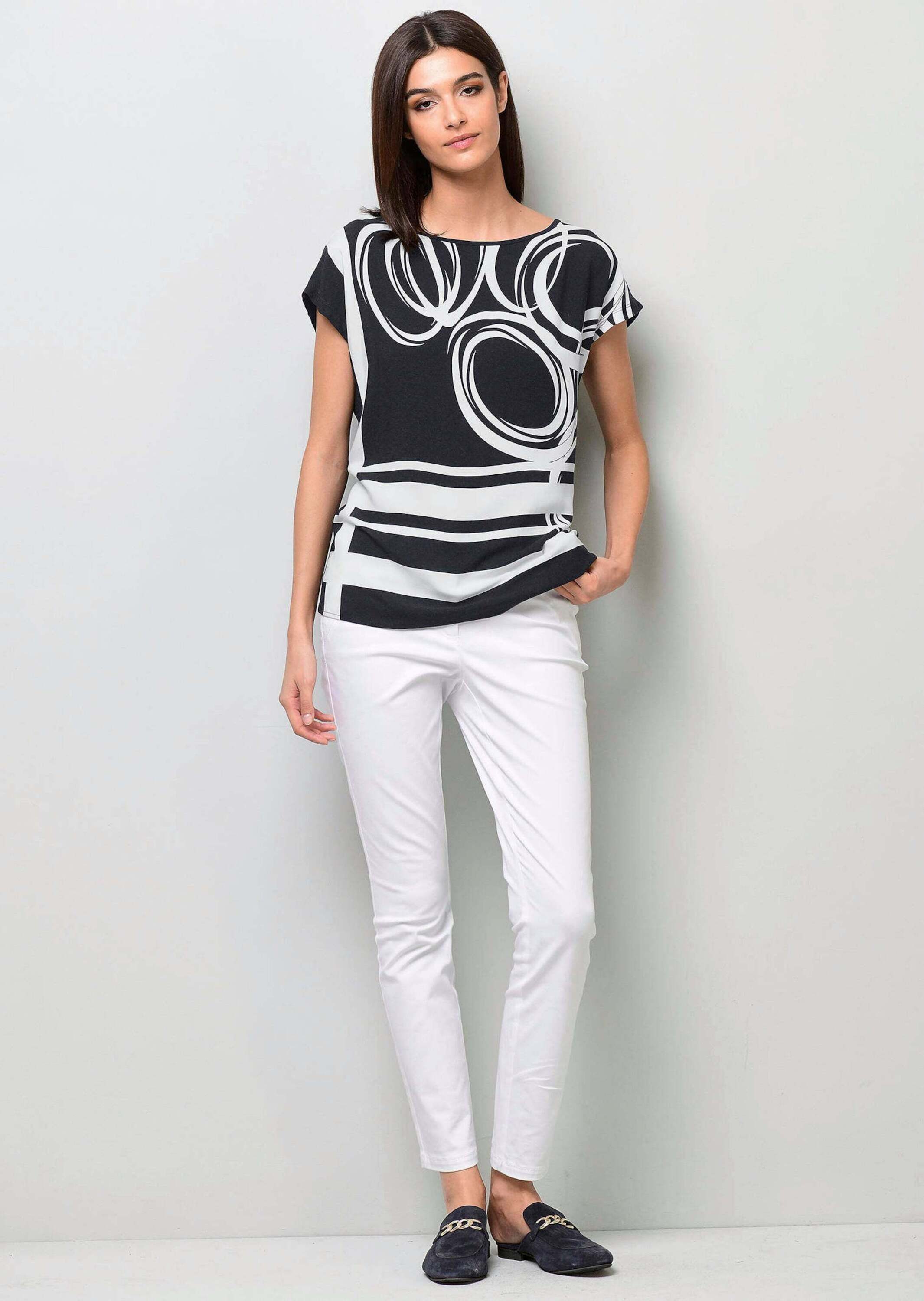 Alba Moda Print-Shirt Shirt mit grafischem Druck