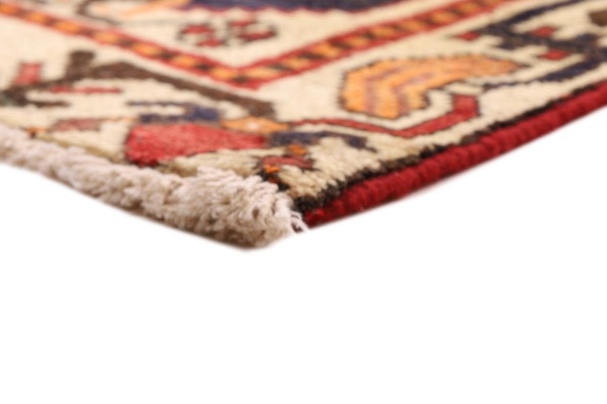 Orientteppich rechteckig, Nain mm Läufer, Höhe: Shiraz Perserteppich 10 Orientteppich 119x219 Trading, / Handgeknüpfter
