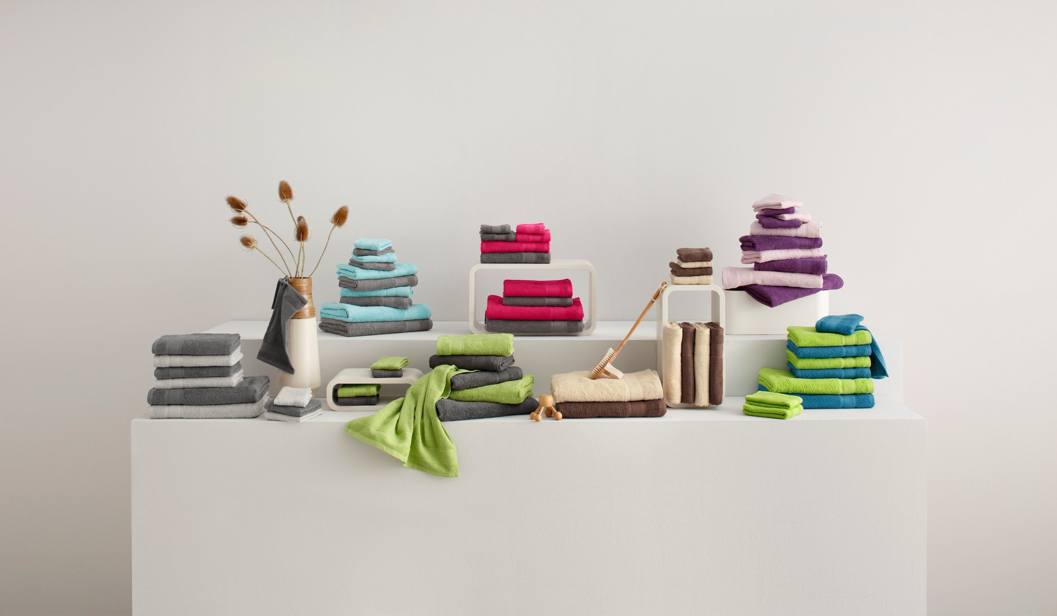 my home Handtuch Set Afri, Duschtücher, günstig online kaufen
