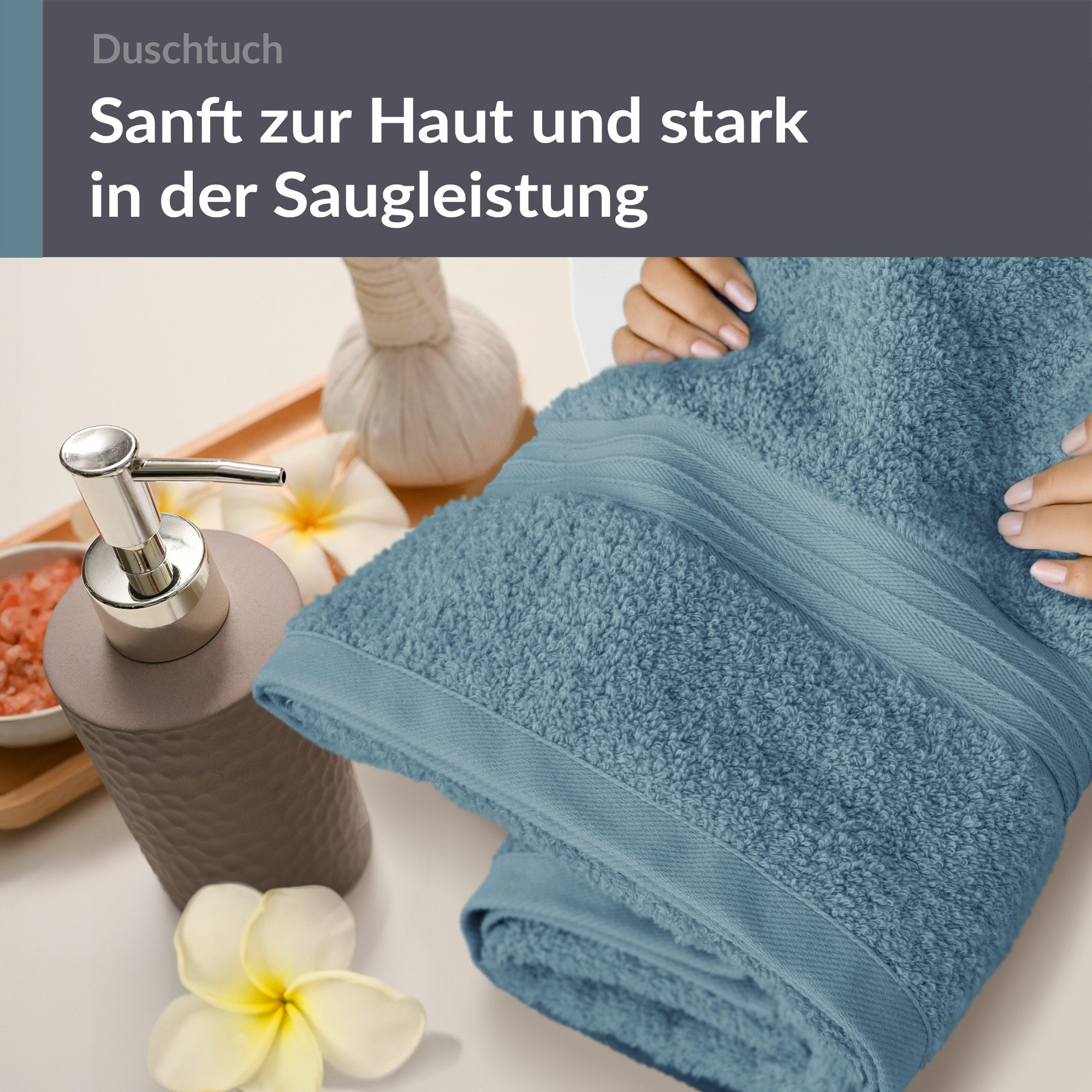 Lashuma Duschtuch - Badetuch Linz, Frottee günstig online kaufen