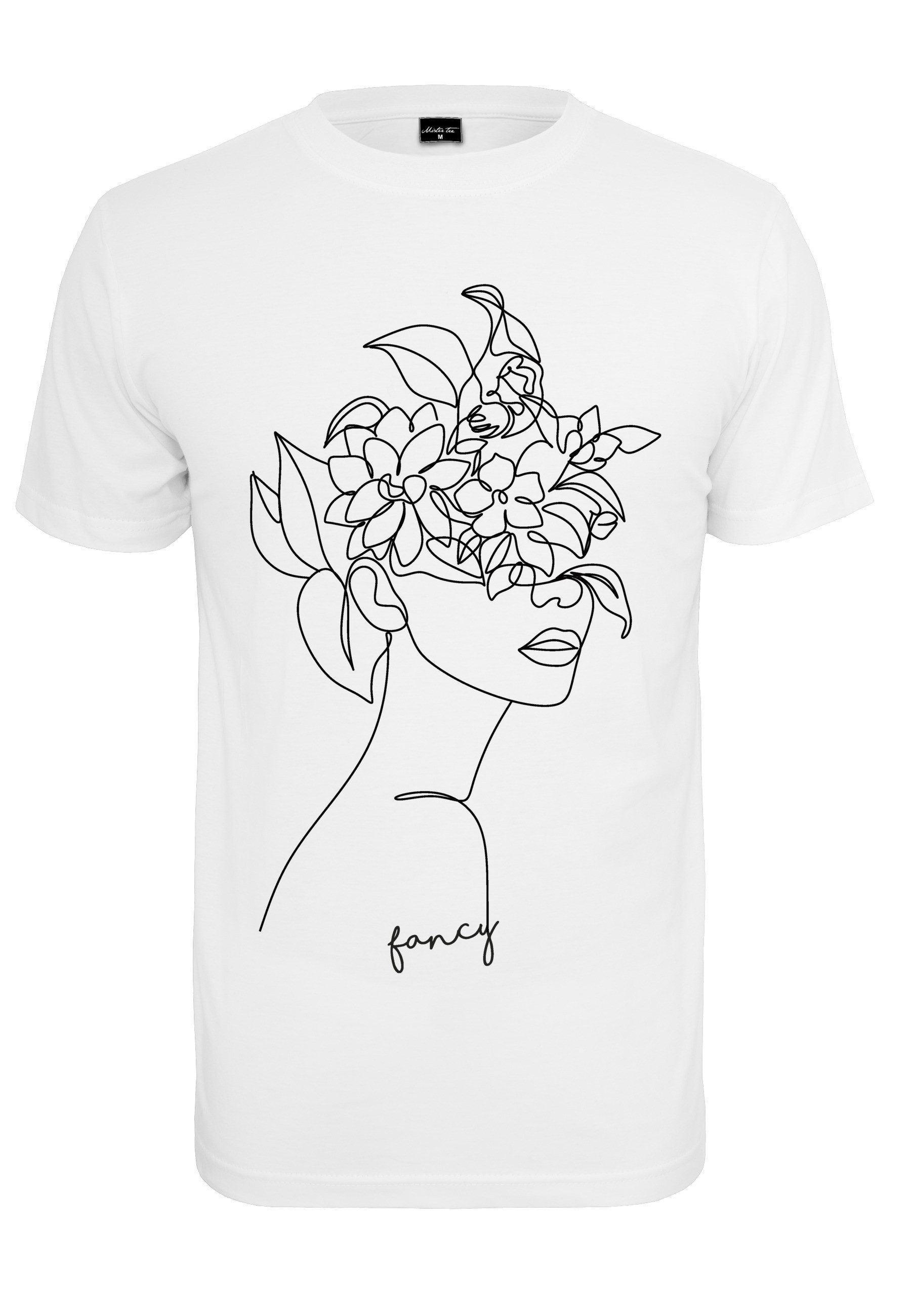 MisterTee Kurzarmshirt MisterTee Damen Ladies One Line Fruit Tee (1-tlg)