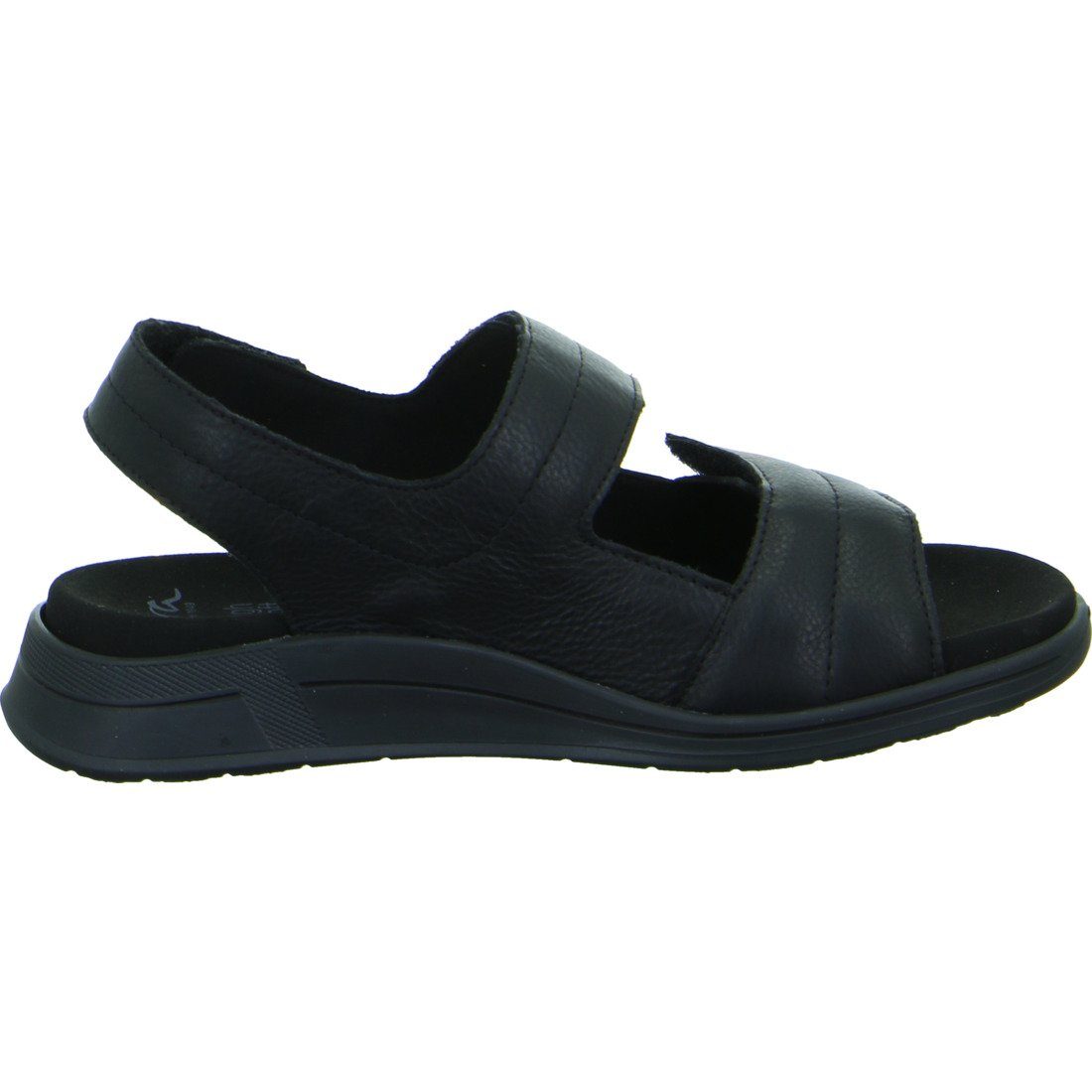 schwarz Sandalette Ara Sandalette Osaka Glattleder Damen Schuhe, Ara - 048197