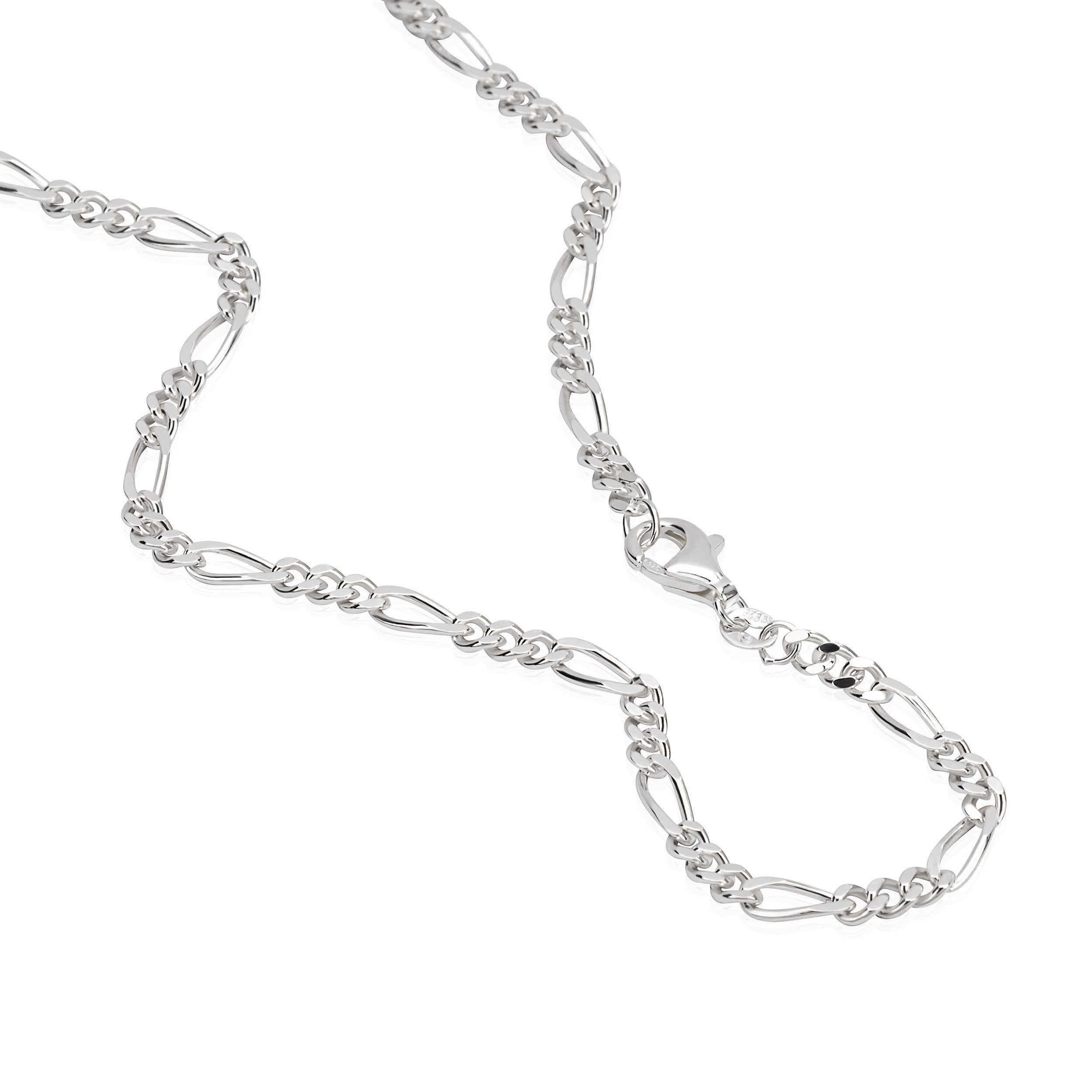 NKlaus Silberkette 70 cm Figarokette 925 günstig online kaufen