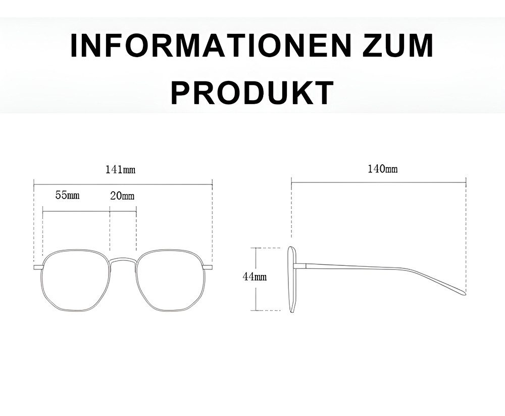 PACIEA Brille Cat Eye Blaulichtfilter Damen Anti-Müdigkeit Computer Gaming Schutz
