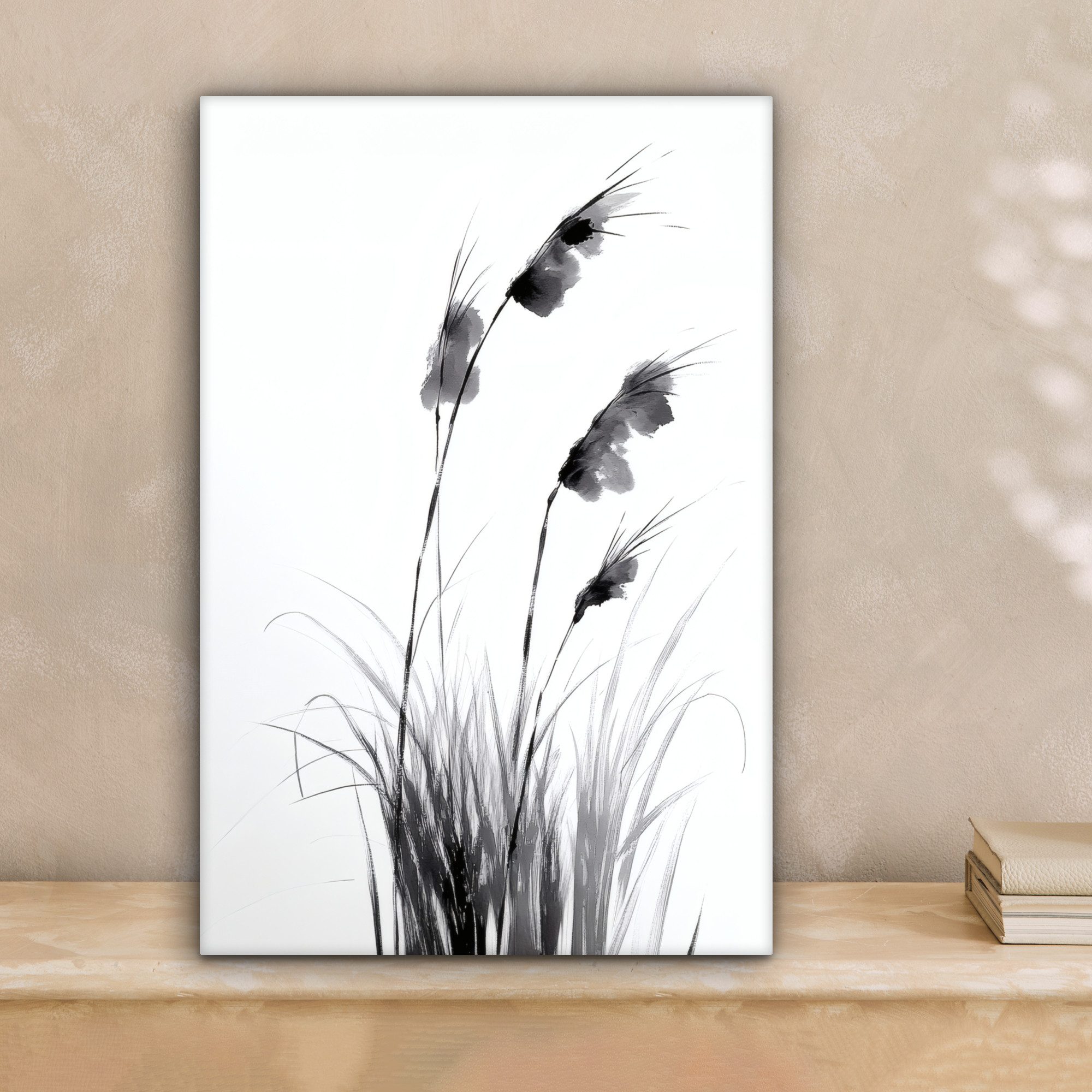 OneMillionCanvasses® Leinwandbild Minimalistisch - Stängel - günstig online kaufen