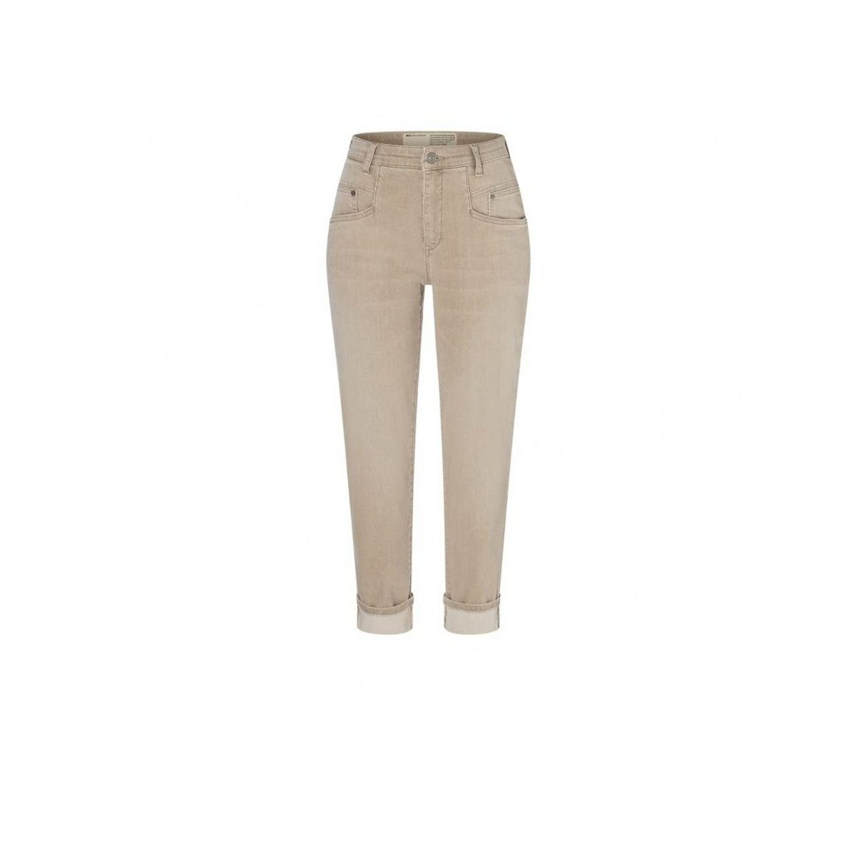 MAC 5-Pocket-Jeans uni (1-tlg) beige