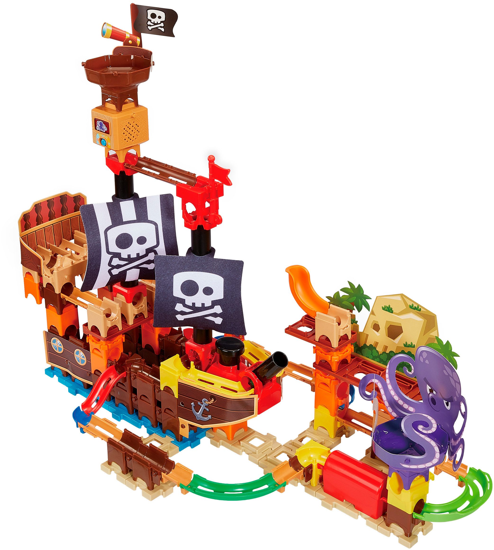 Vtech® Kugelbahn Marble Rush - Piratenschiff Set, mit Sound