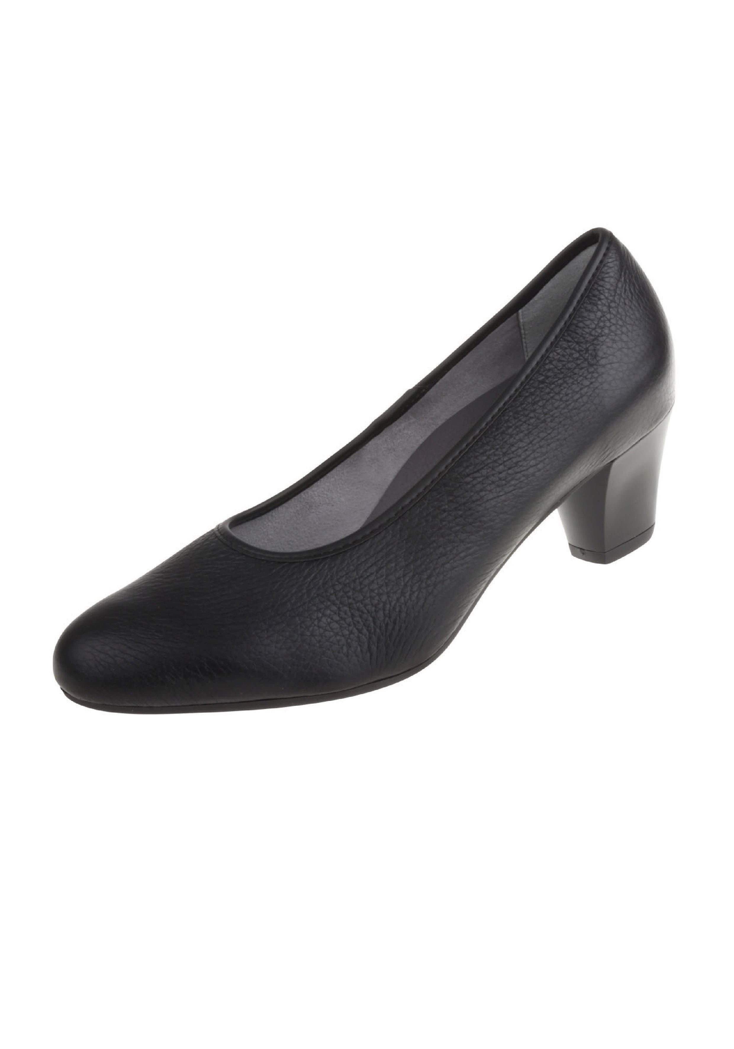 echtem schwarz Pumps aus Natural Hirschleder Cathrin Feet