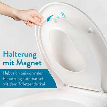 Benkstein Kinder-WC-Sitz mit Absenkautomatik, Quick Release und Softclose
